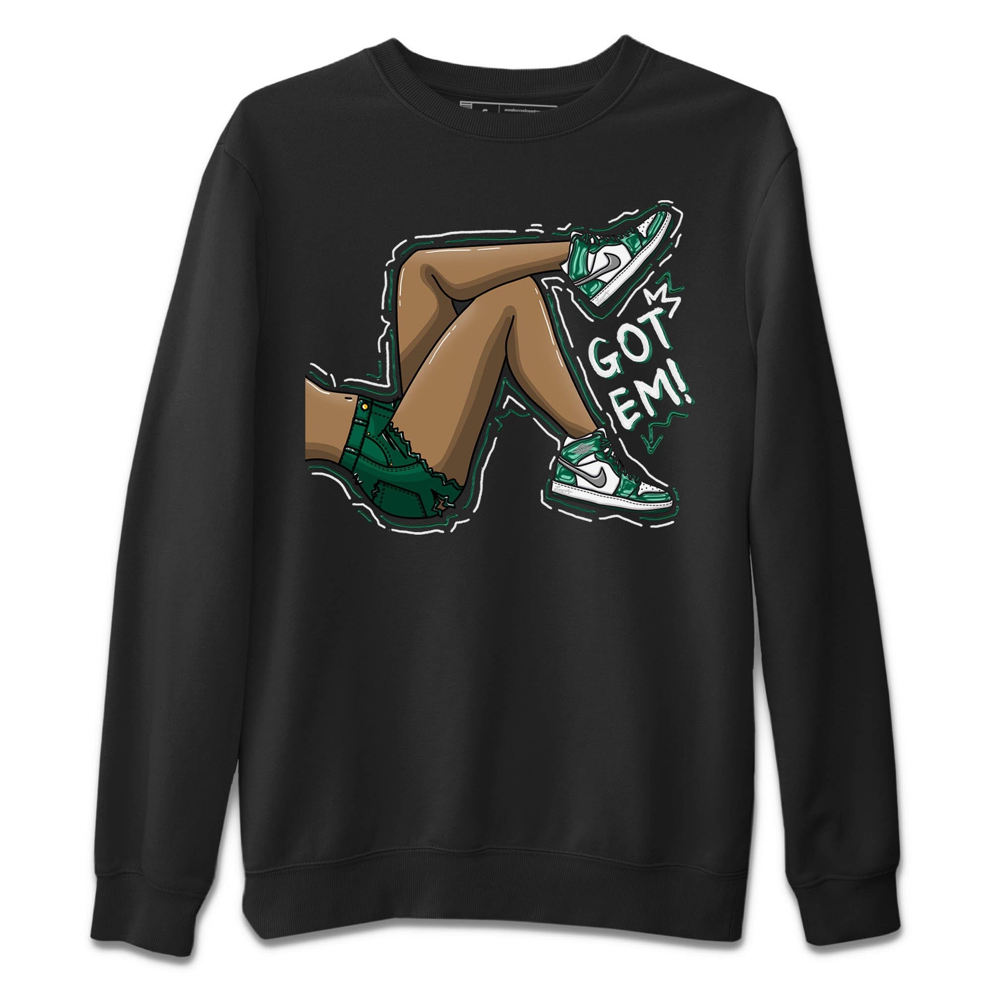 Got Em Legs Unisex Tops - Air Jordan 1 Gorge Green