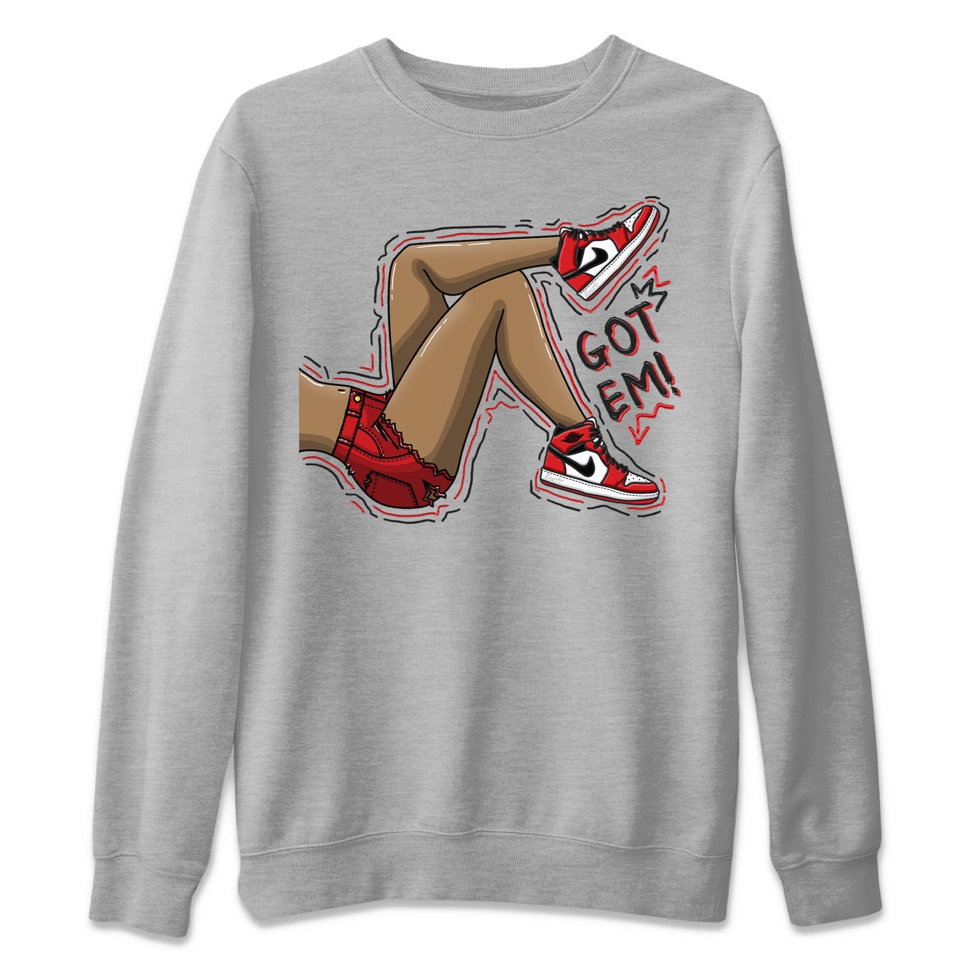Got Em Legs Unisex Tops - Air Jordan 1 Lost & Found