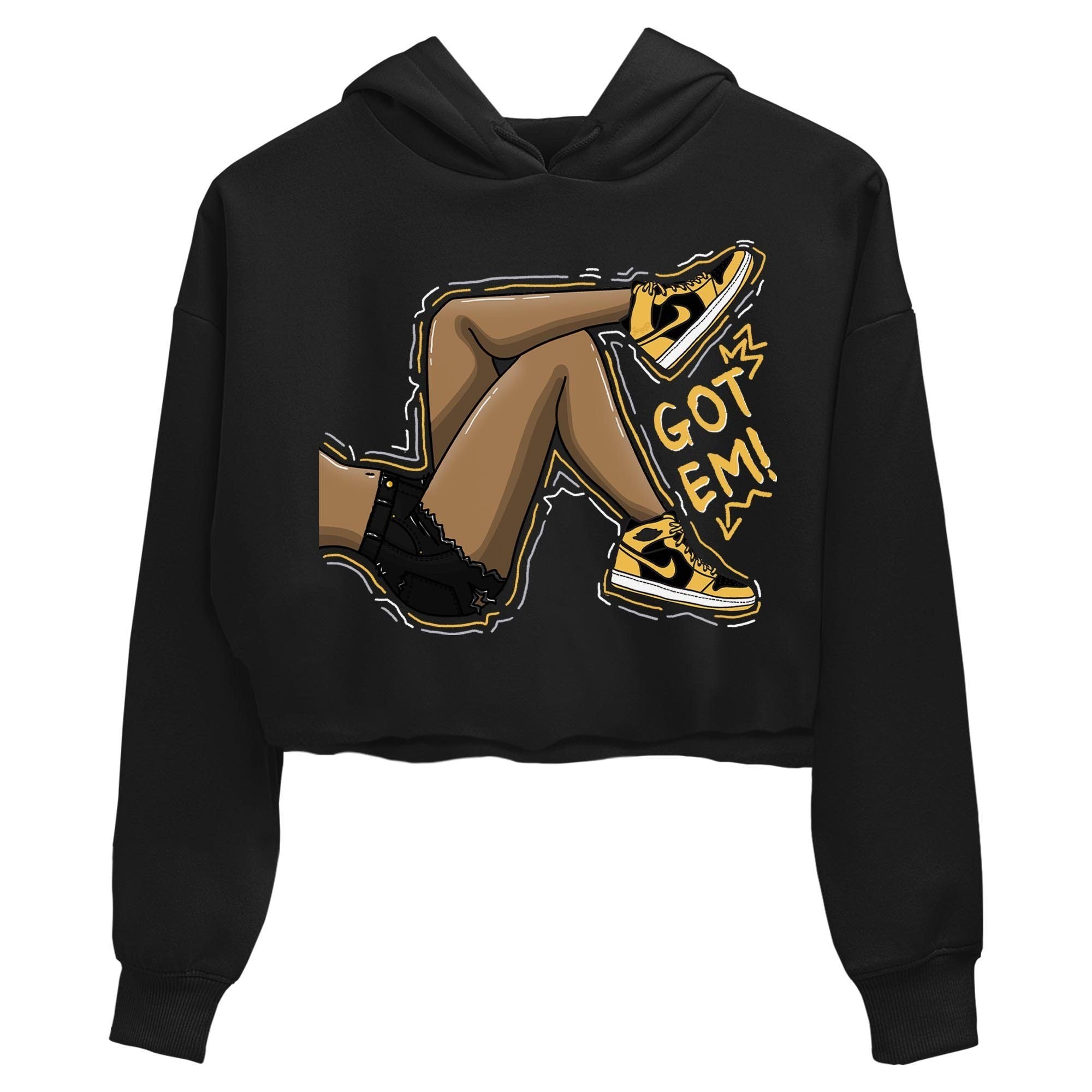 Got Em Legs Women's Tops - Air Jordan 1 Pollen
