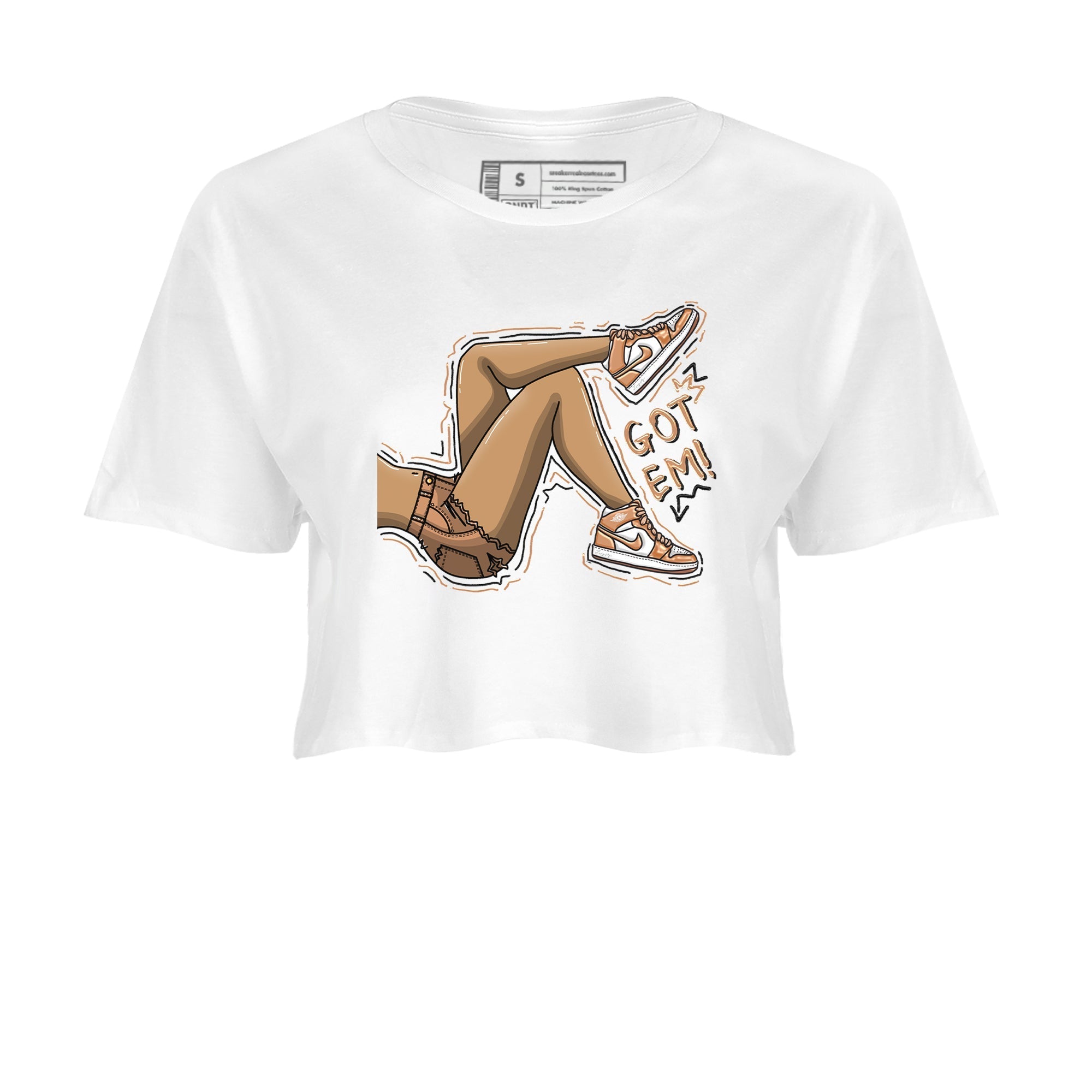 Got Em Legs snkmatch Women's Top - Air Jordan 1 Praline