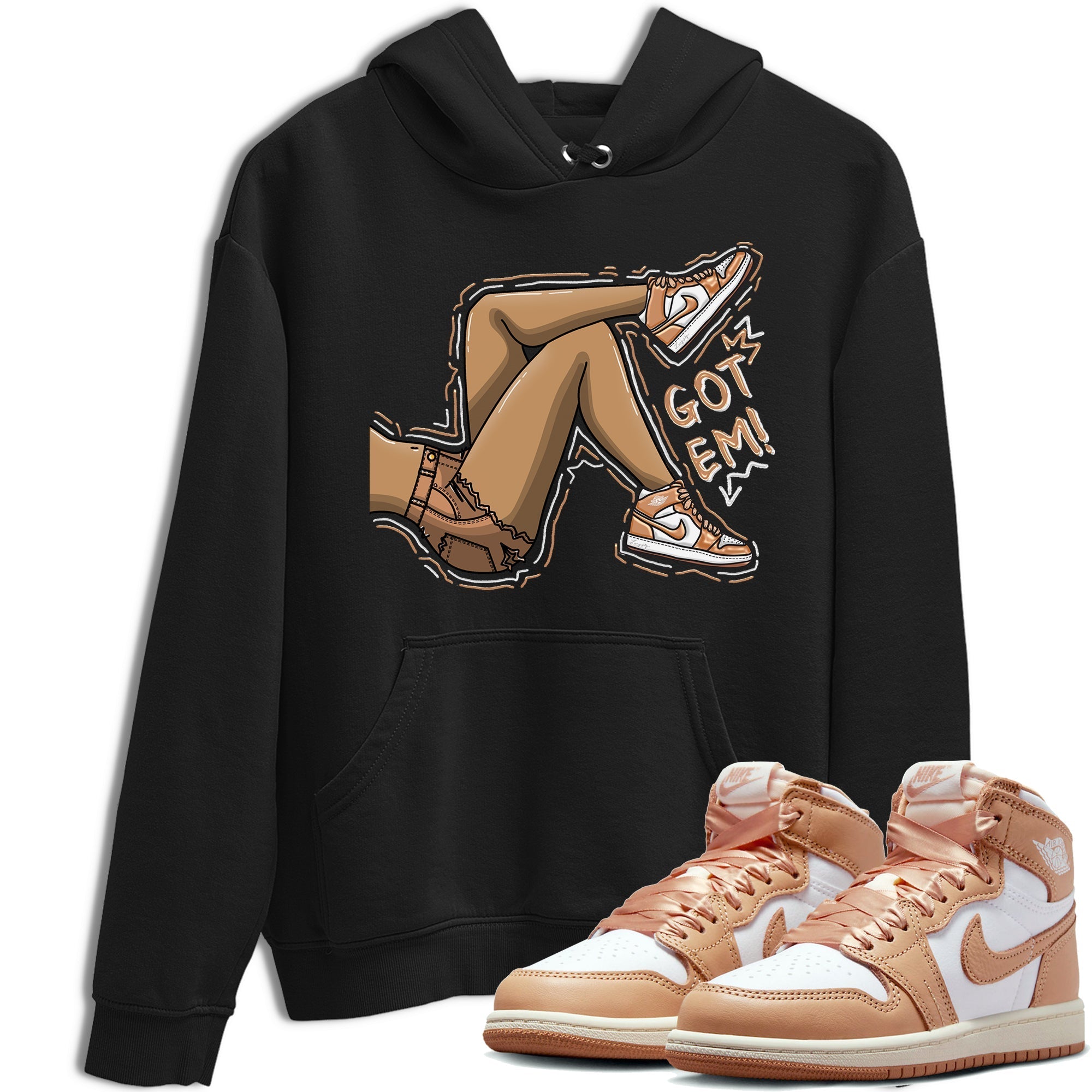 Got Em Legs snkmatch Tee - Air Jordan 1 Praline