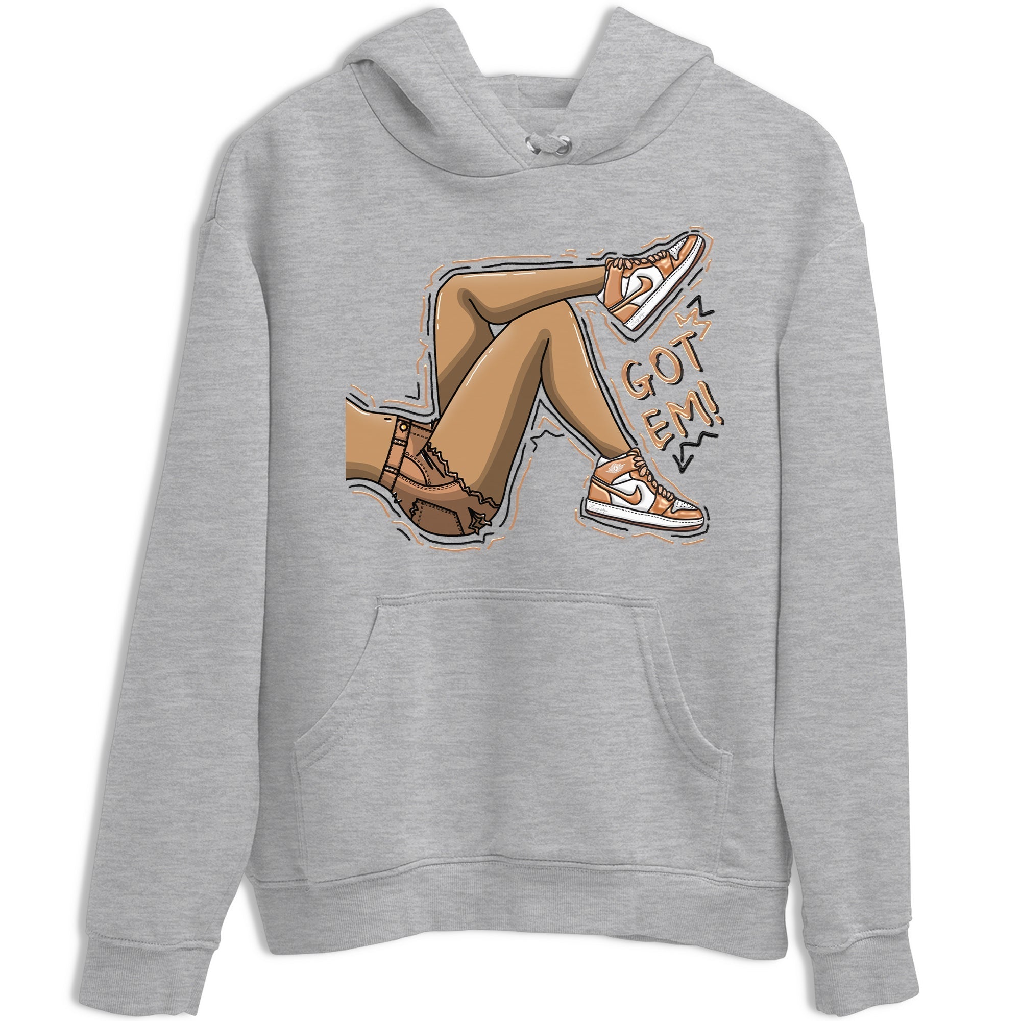 Got Em Legs snkmatch Tee - Air Jordan 1 Praline