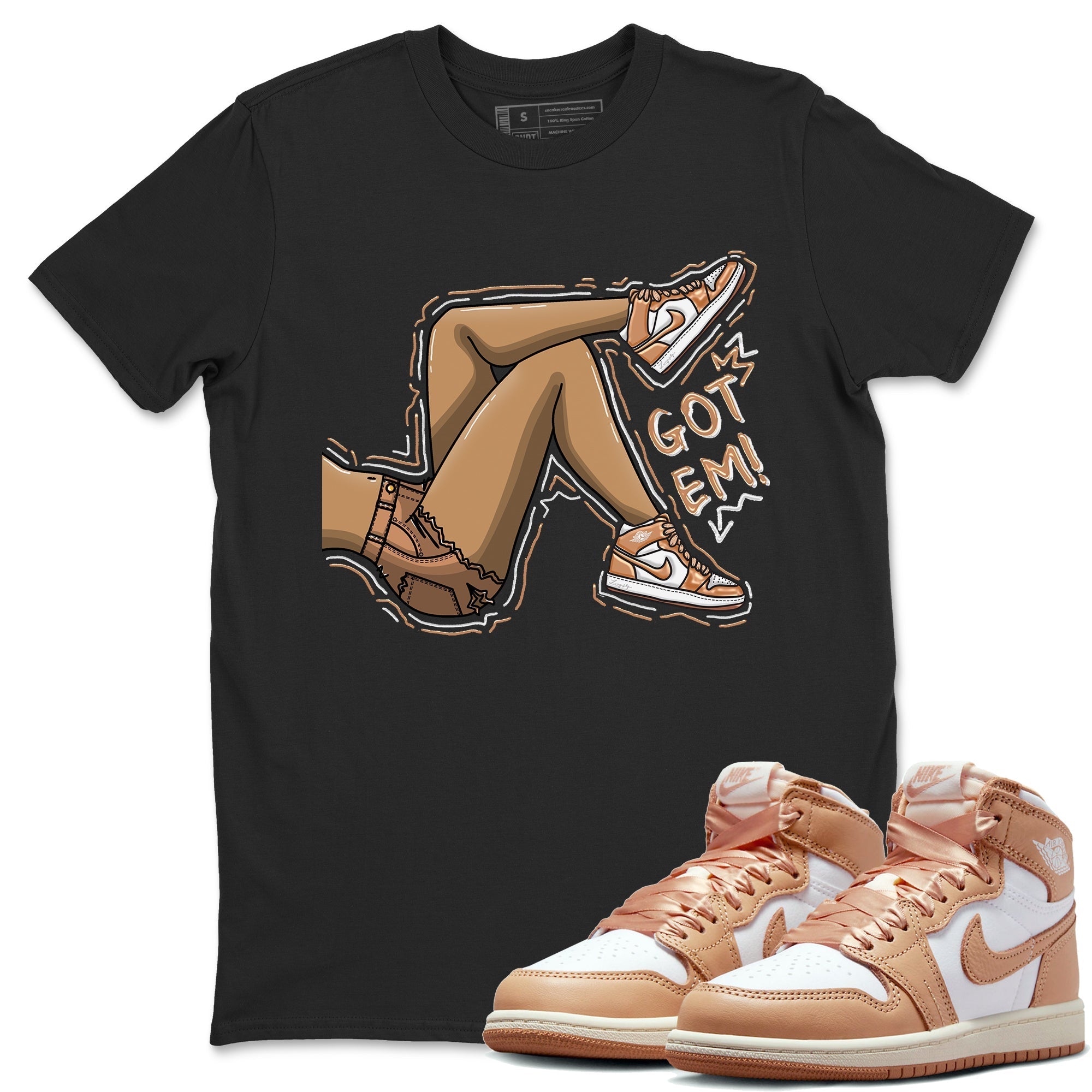 Got Em Legs snkmatch Tee - Air Jordan 1 Praline