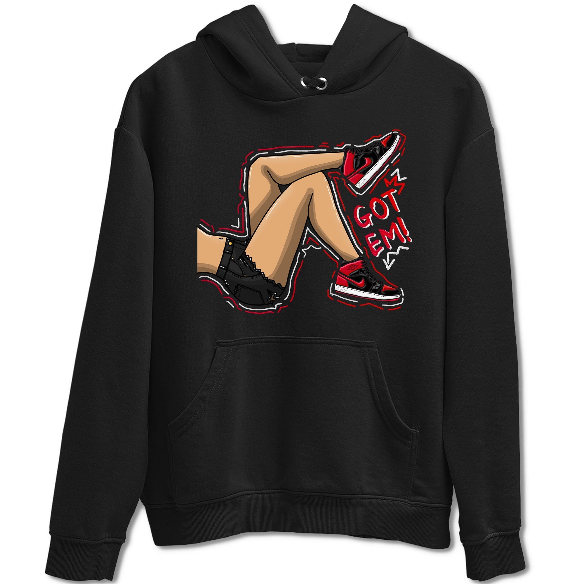 Got Em Legs snkmatch Tee - Air Jordan 1 Satin Bred