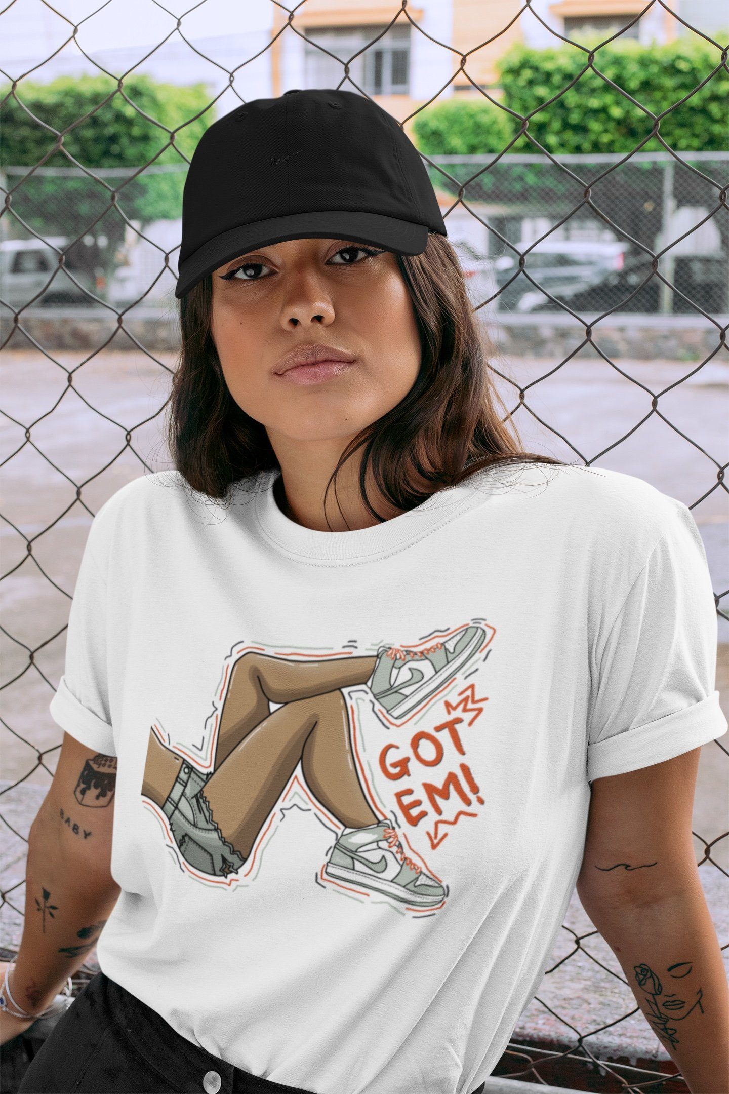 Got Em Legs Unisex Tops - Air Jordan 1 Seafoam
