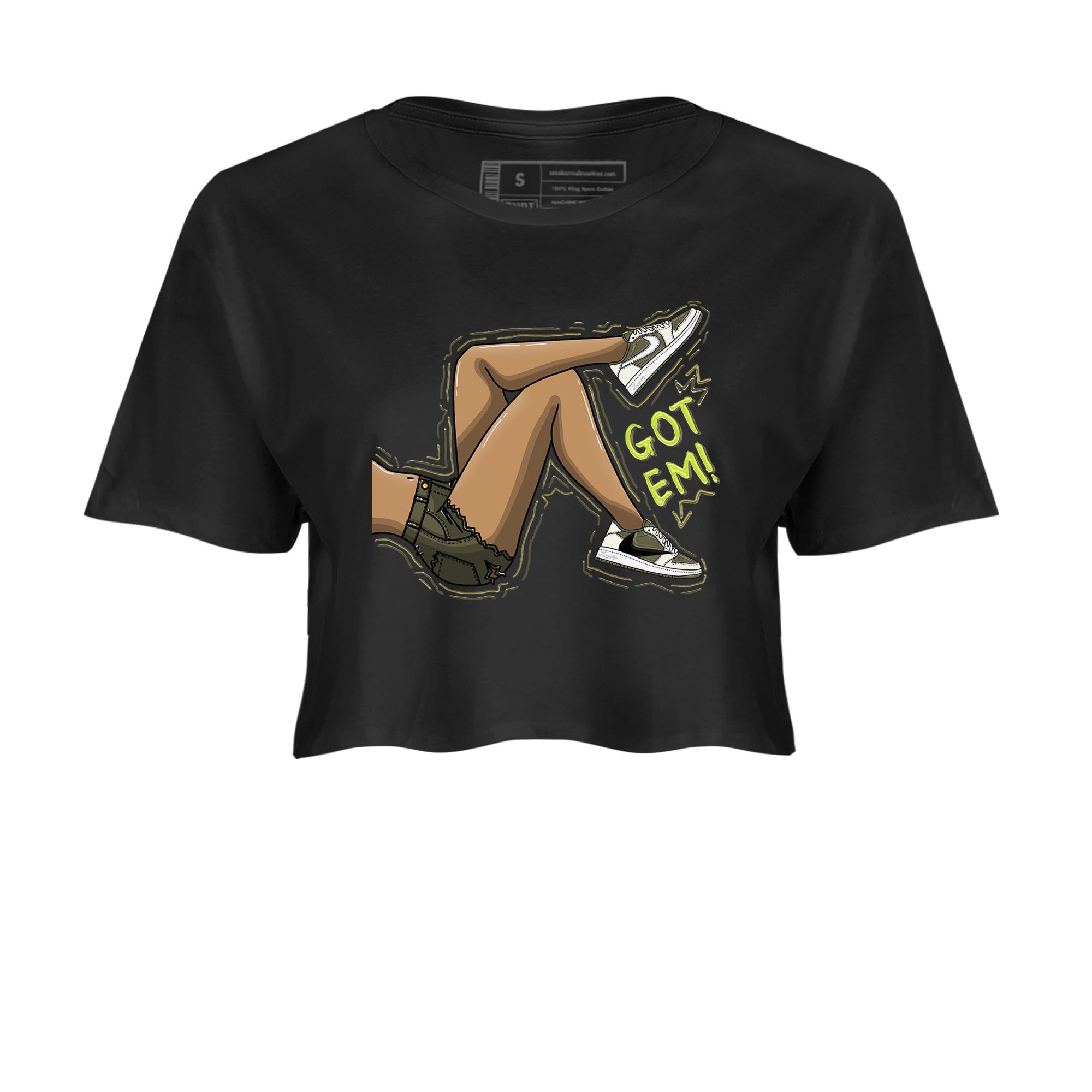 Got Em Legs snkmatch Women's Top - Air Jordan 1 Travis Scott Golf