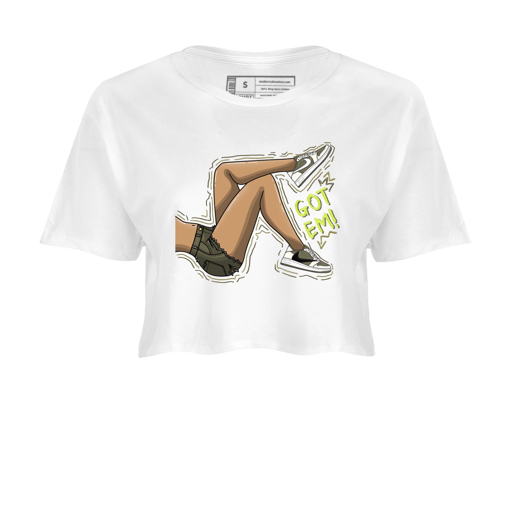 Got Em Legs snkmatch Women's Top - Air Jordan 1 Travis Scott Golf
