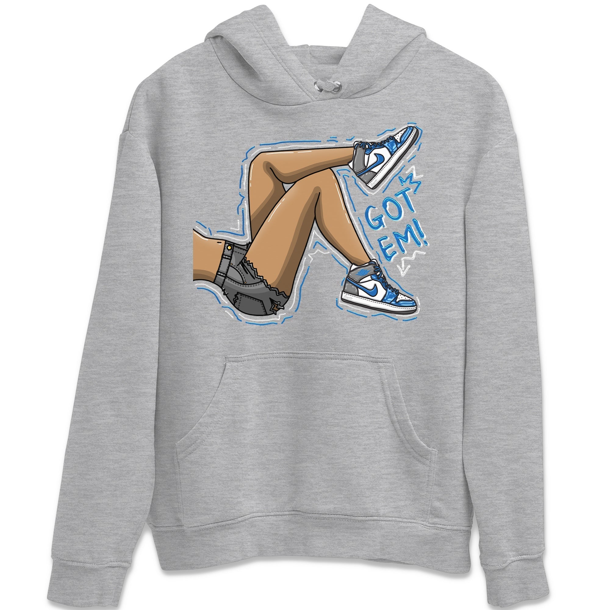 Got Em Legs Unisex Tops - Air Jordan 1 True Blue