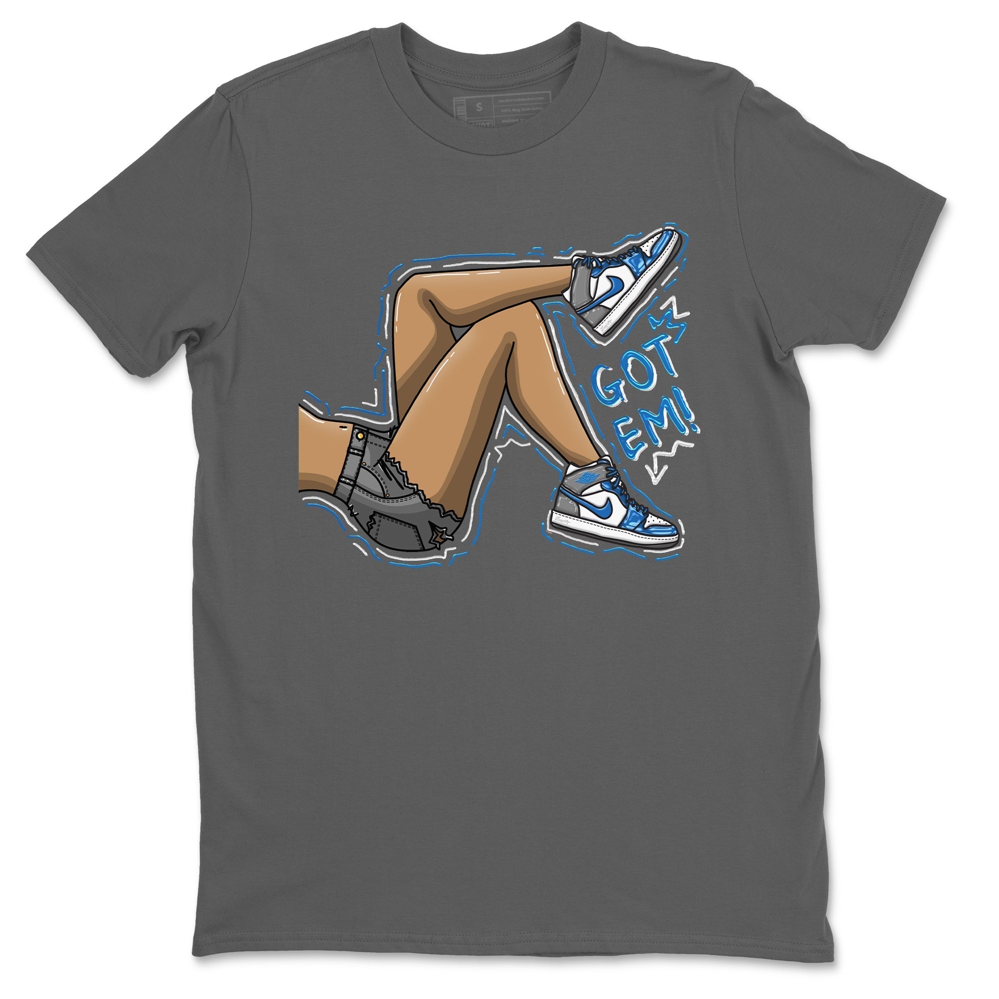 Got Em Legs Unisex Tops - Air Jordan 1 True Blue