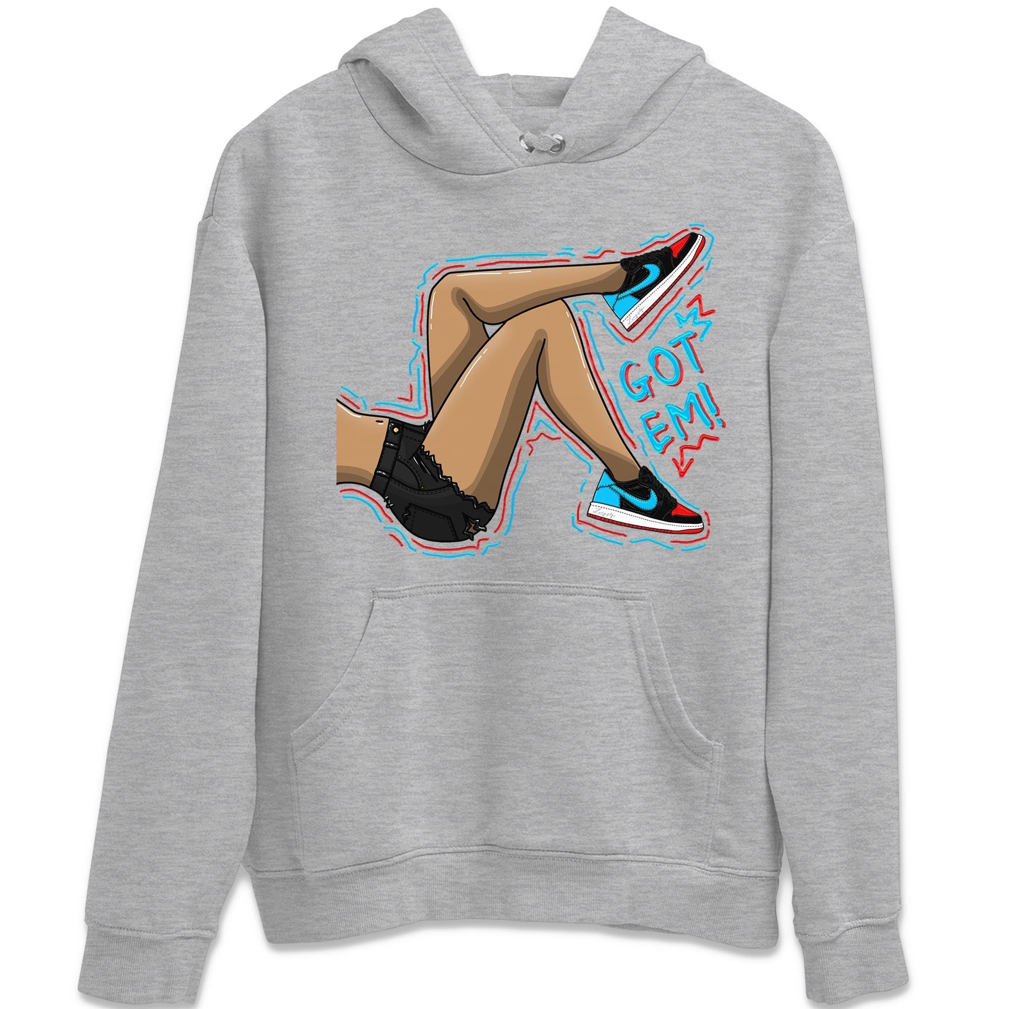 Got Em Legs snkmatch Tee - Air Jordan 1 UNC to Chicago
