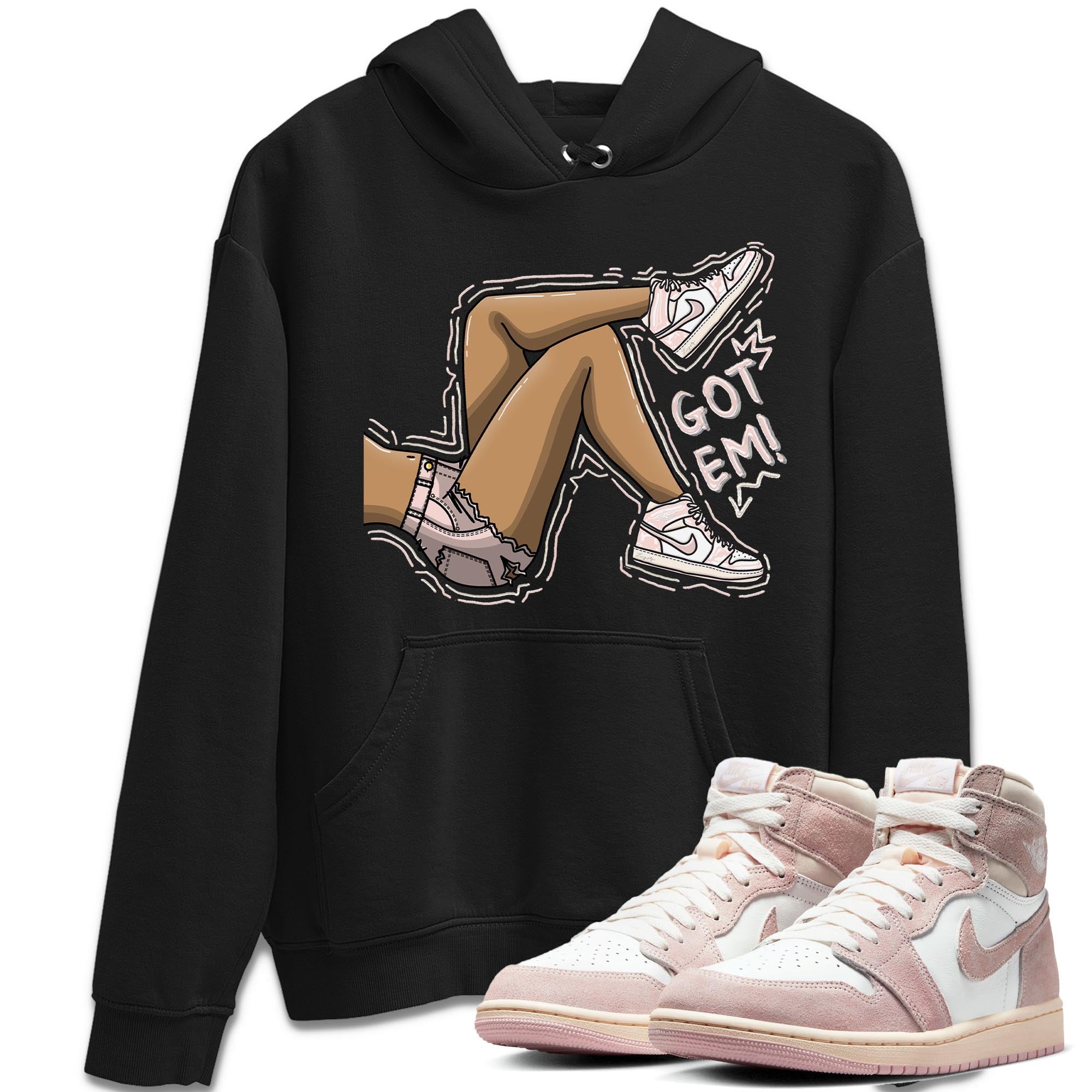 Got Em Legs Unisex Tops - Air Jordan 1 Washed Pink