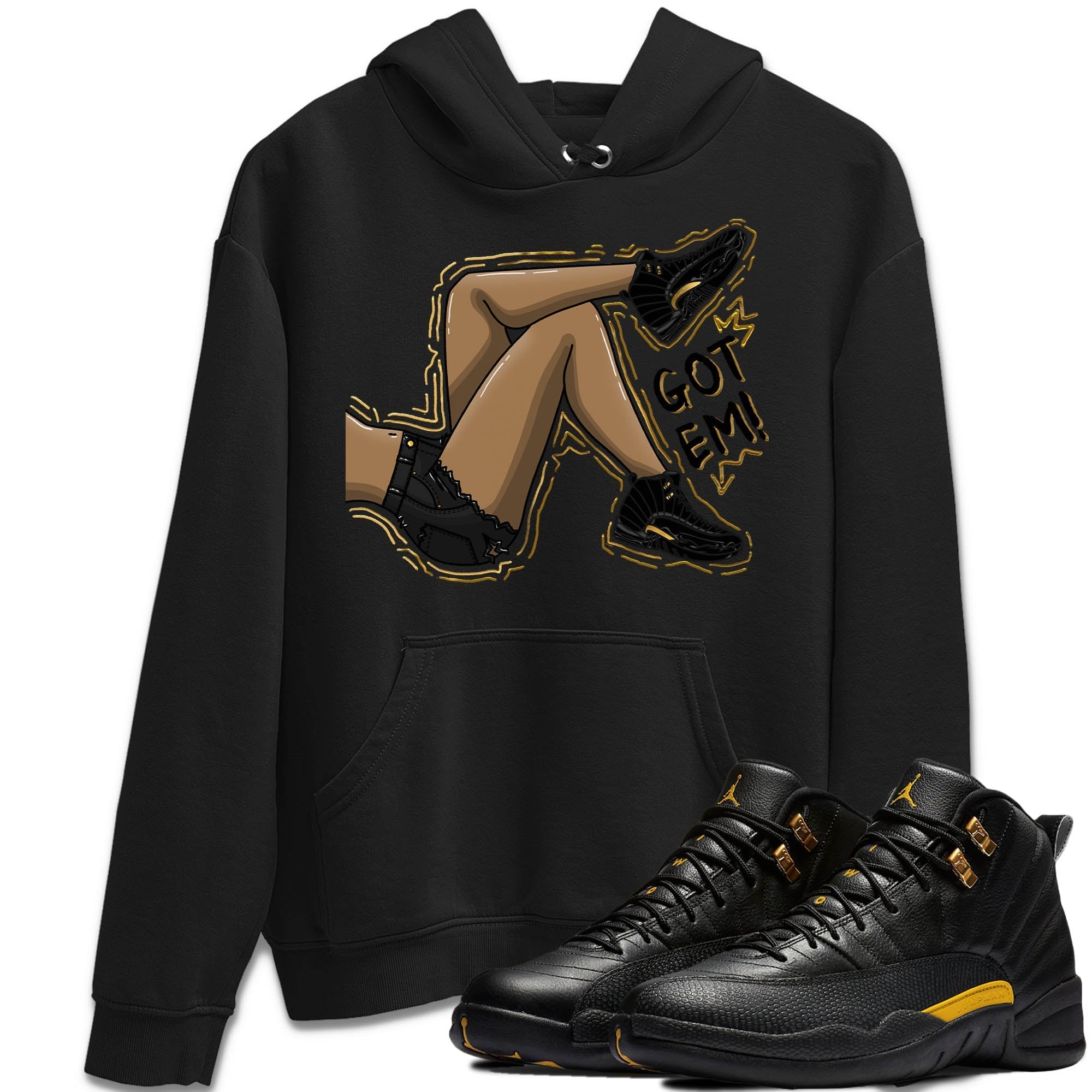 Got Em Legs Unisex Tops - Air Jordan 12 Black Taxi