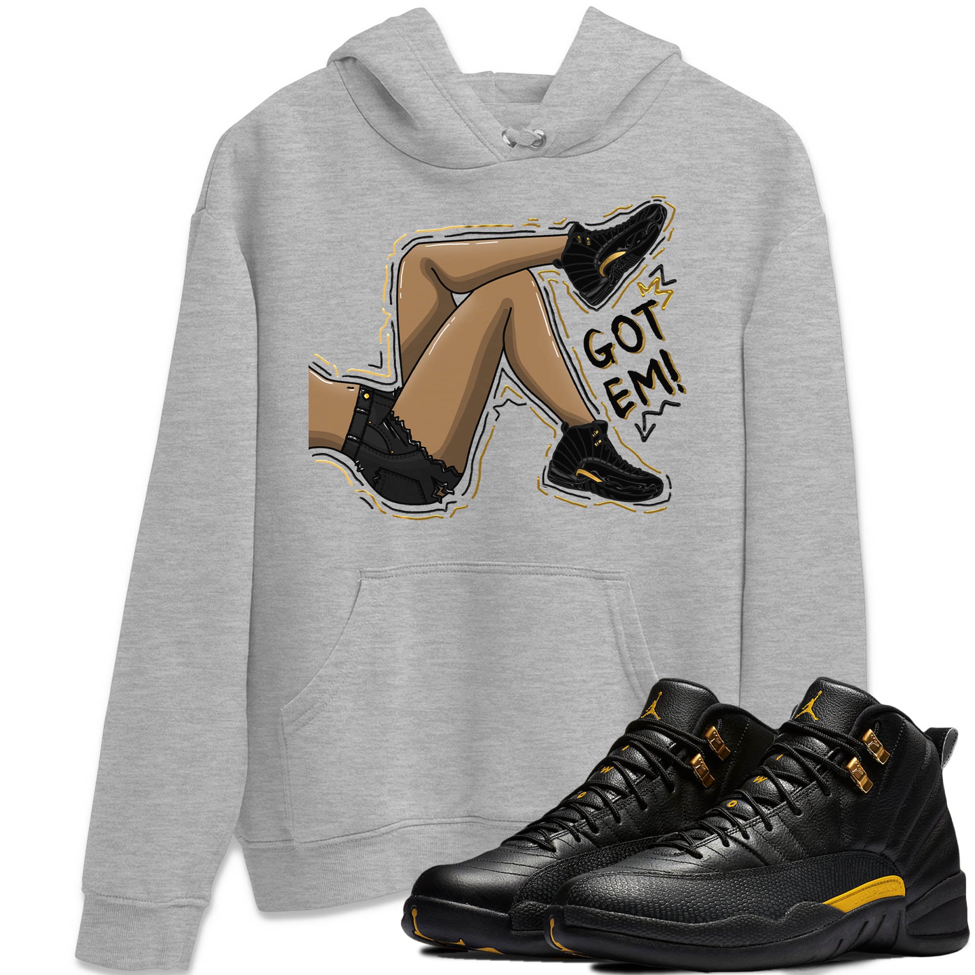 Got Em Legs Unisex Tops - Air Jordan 12 Black Taxi