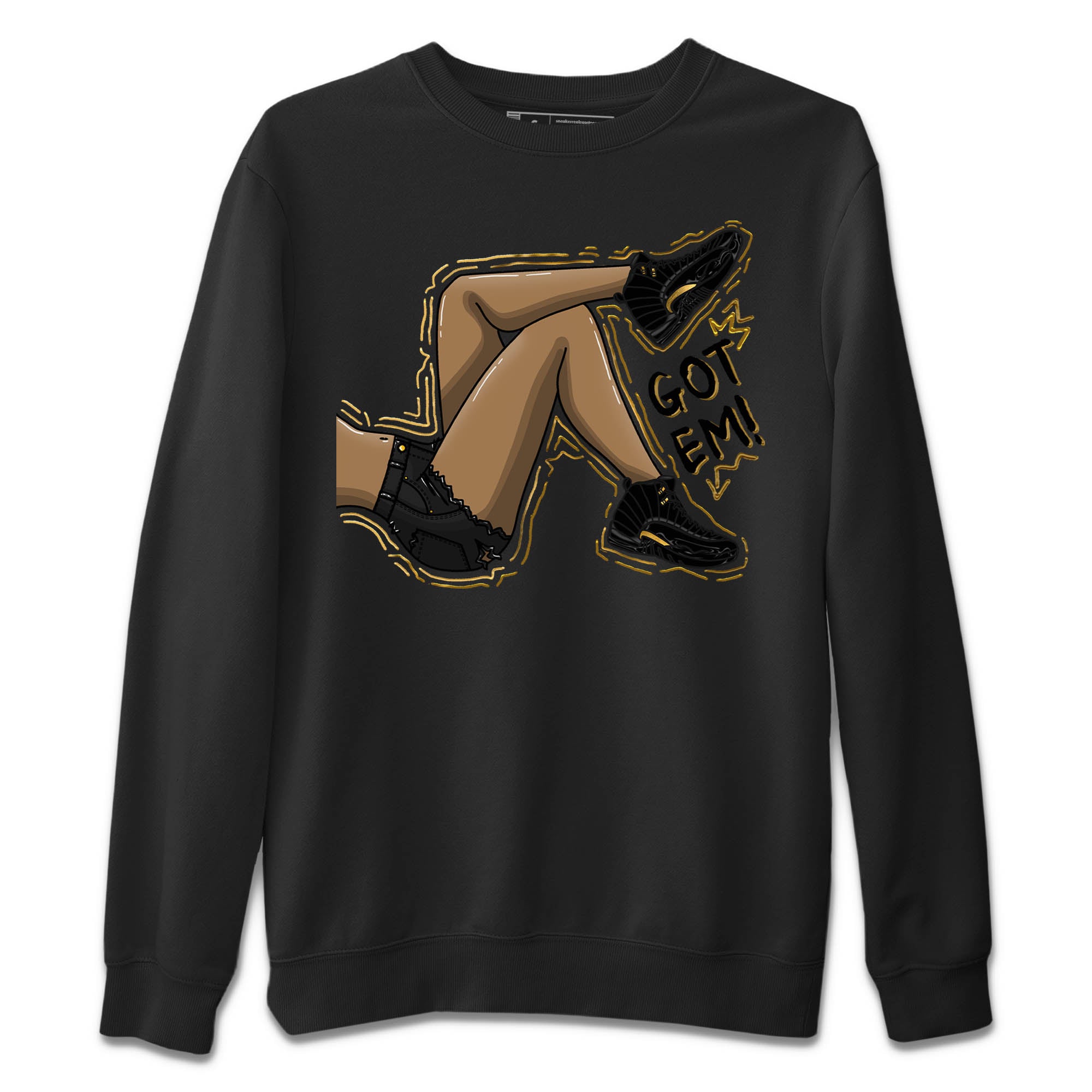 Got Em Legs Unisex Tops - Air Jordan 12 Black Taxi