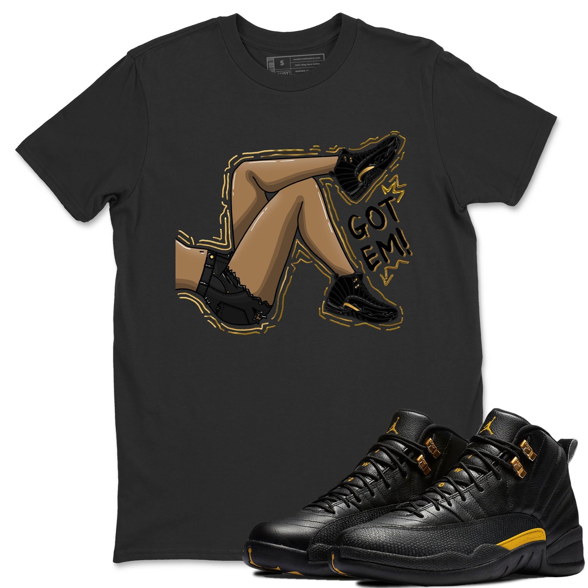 Got Em Legs Unisex Tops - Air Jordan 12 Black Taxi
