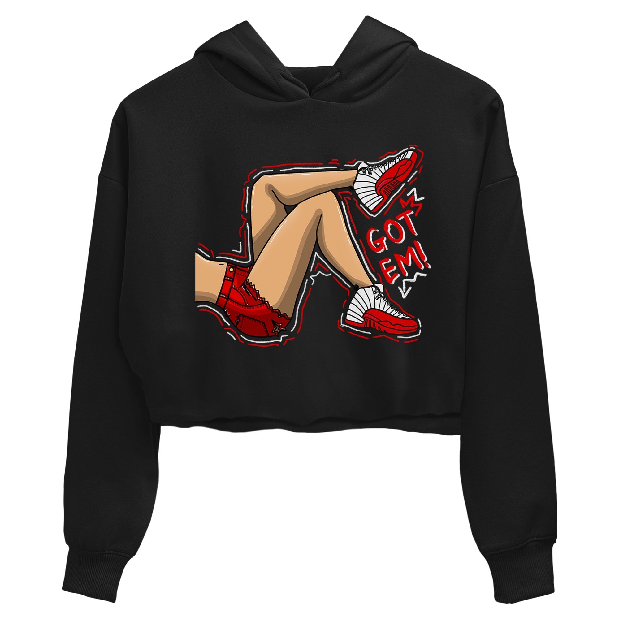 Got Em Legs snkmatch Women's Top - Air Jordan 12 Cherry