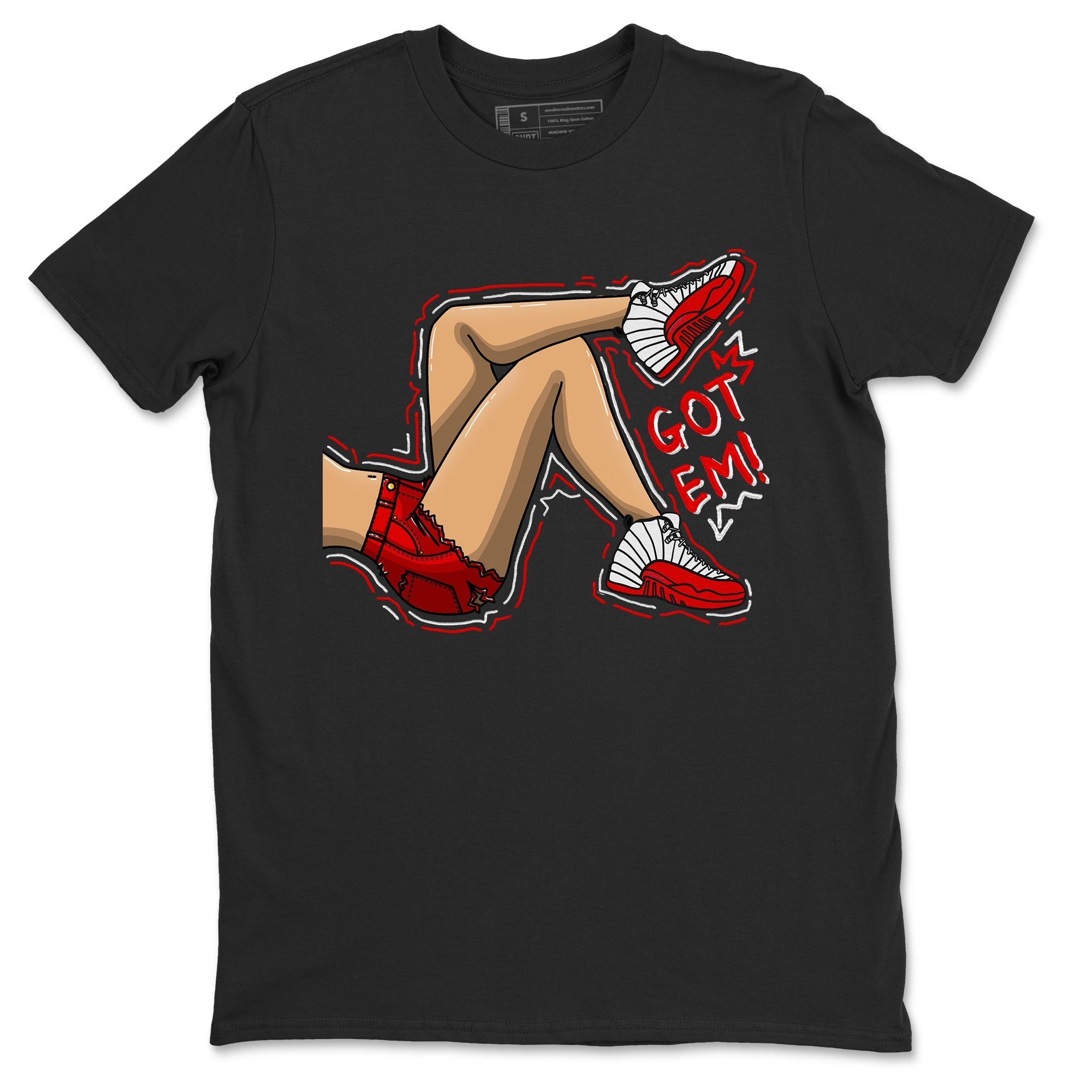 Got Em Legs snkmatch Tee - Air Jordan 12 Cherry