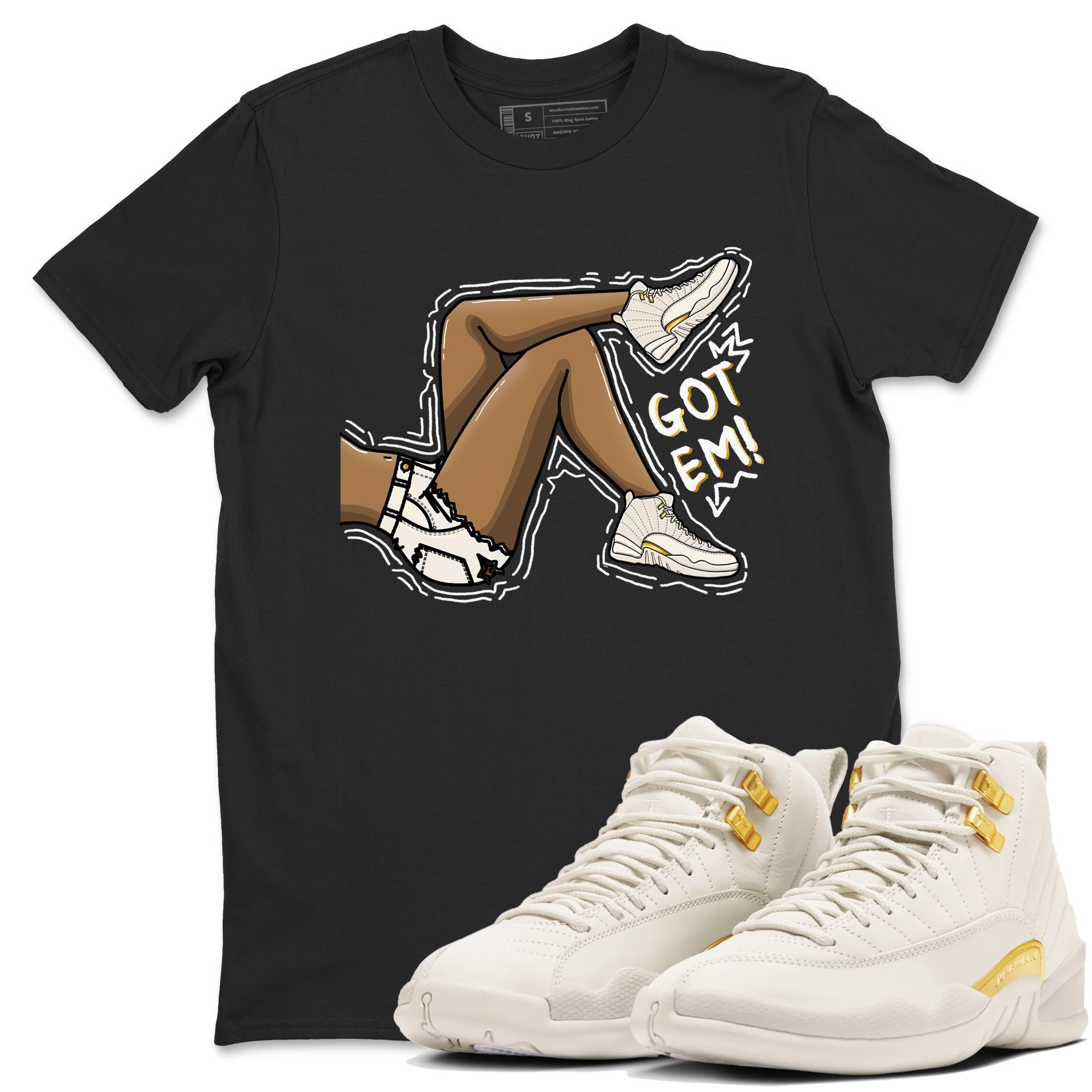 Got Em Legs snkmatch Tees - Air Jordan 12 Phantom