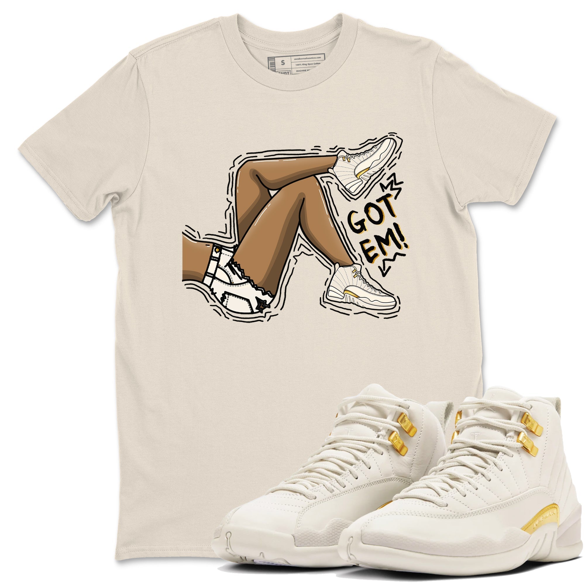Got Em Legs snkmatch Tees - Air Jordan 12 Phantom