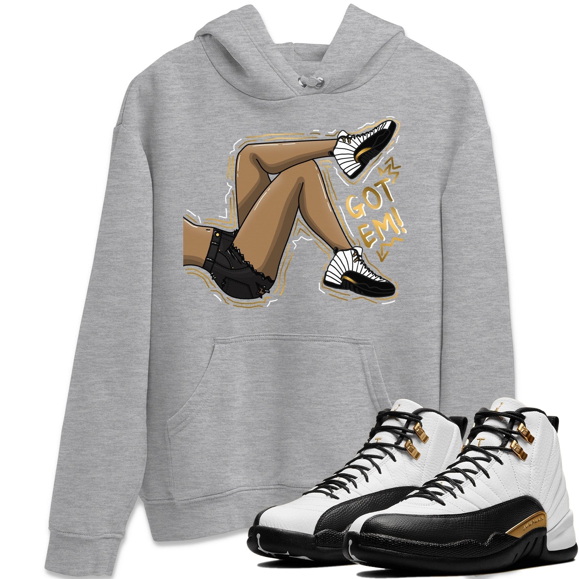 Got Em Legs Unisex Tops - Air Jordan 12 Royalty