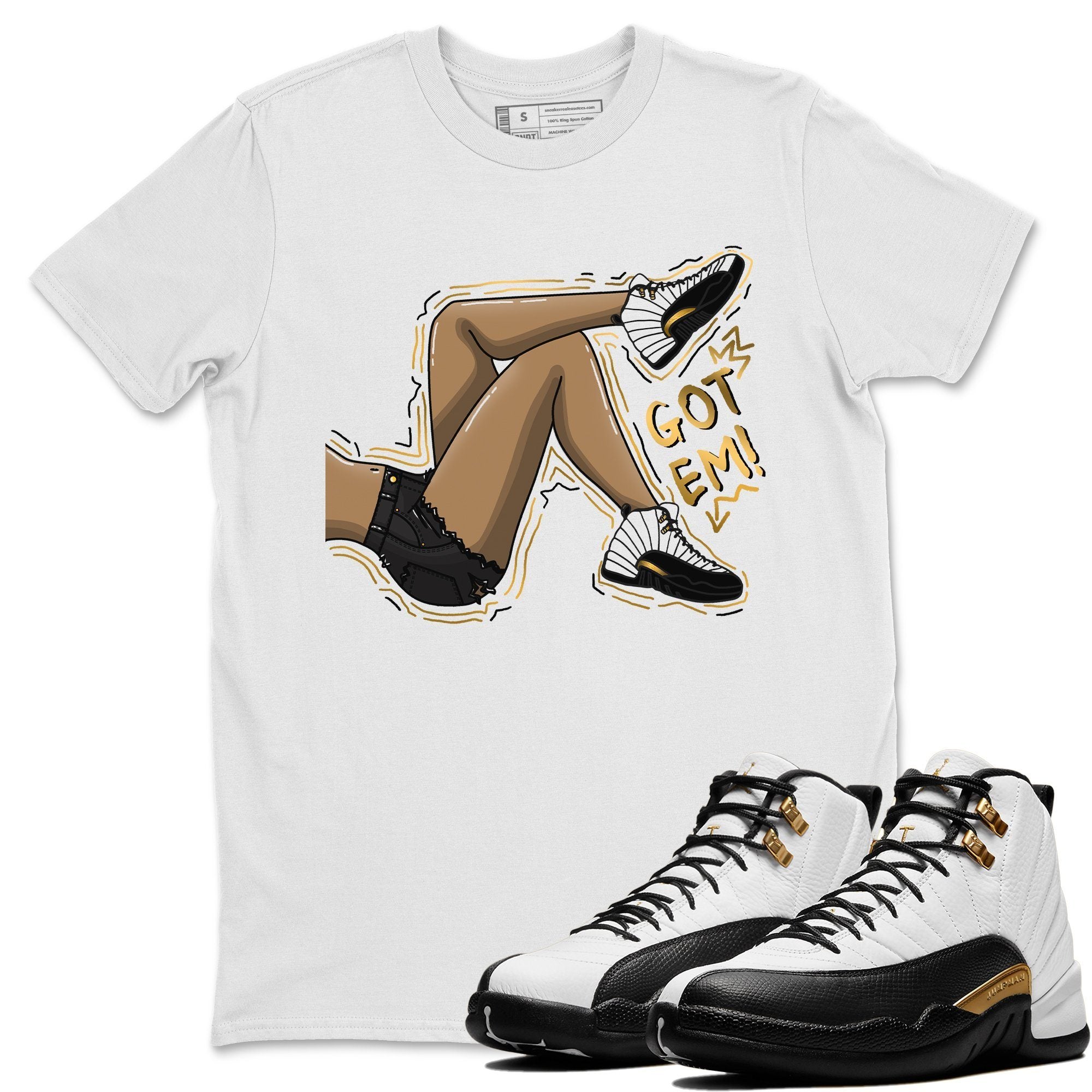 Got Em Legs Unisex Tops - Air Jordan 12 Royalty