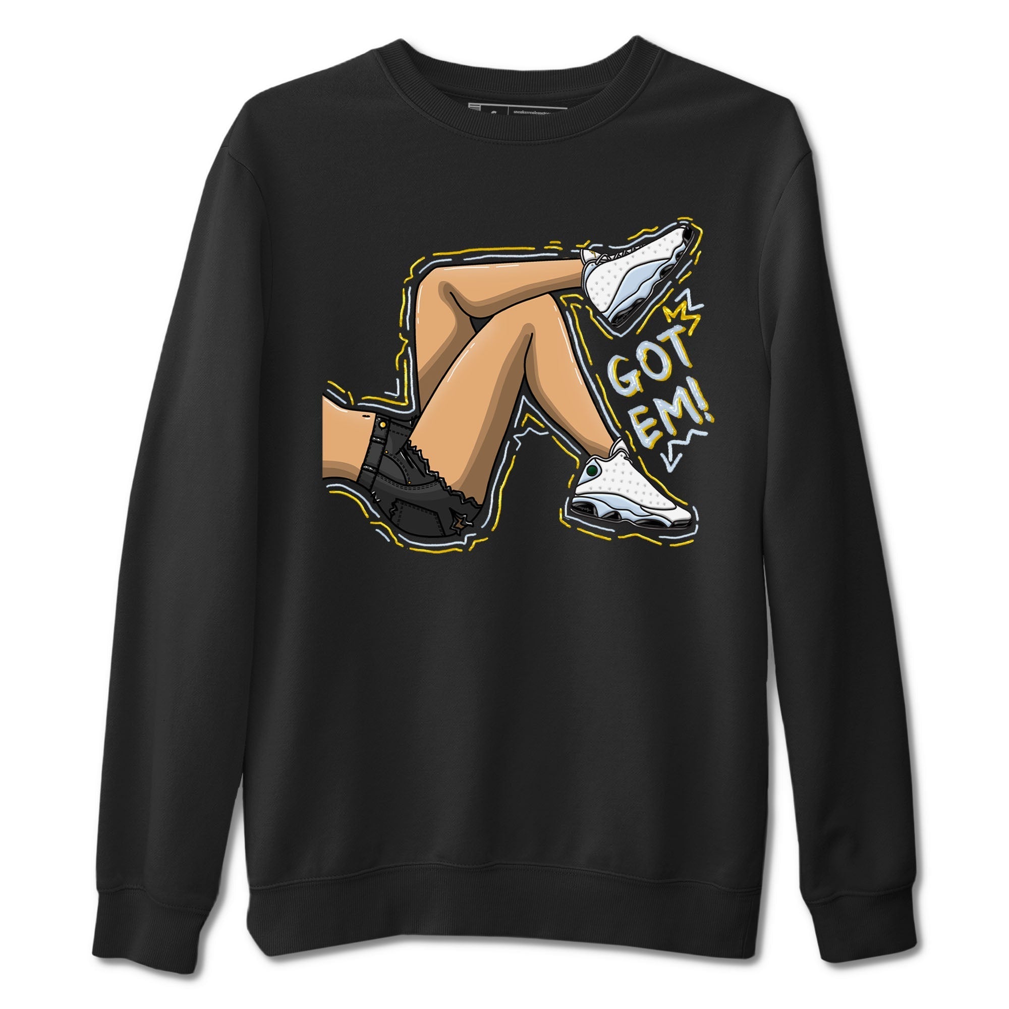 Got Em Legs snkmatch Tees - Air Jordan 13 Blue Grey