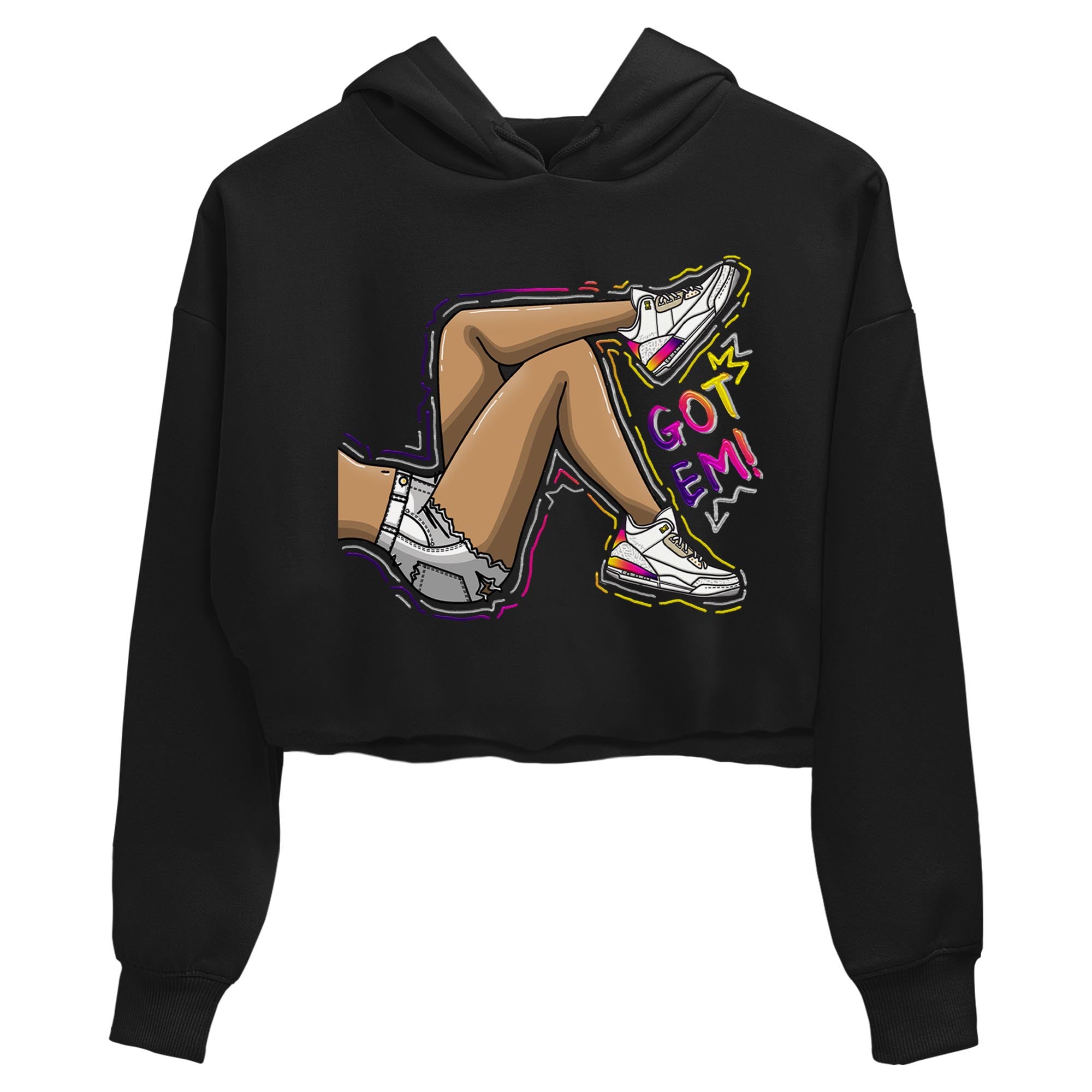 Got Em Legs snkmatch Women's Top - Air Jordan 3 J Balvin