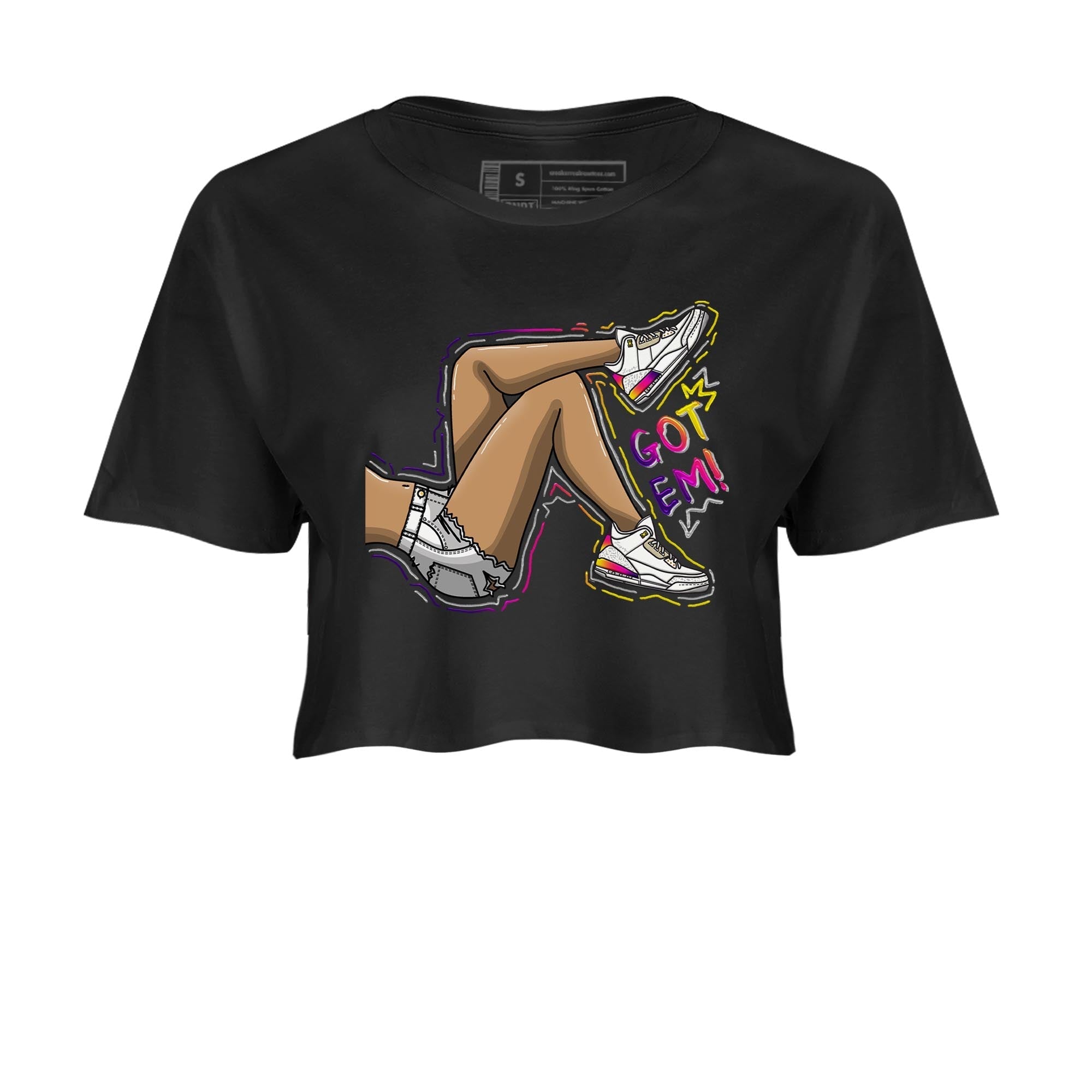 Got Em Legs snkmatch Women's Top - Air Jordan 3 J Balvin