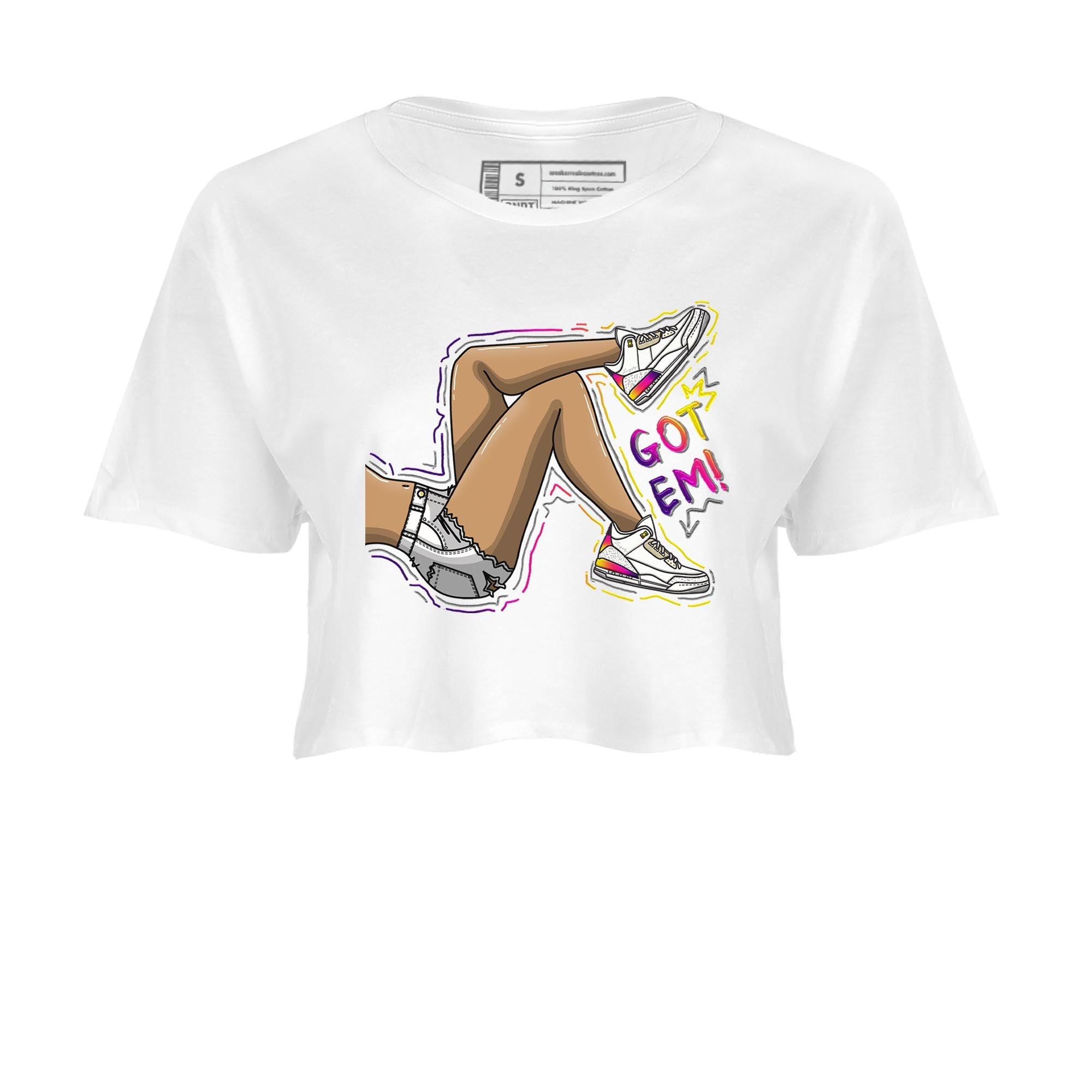 Got Em Legs snkmatch Women's Top - Air Jordan 3 J Balvin