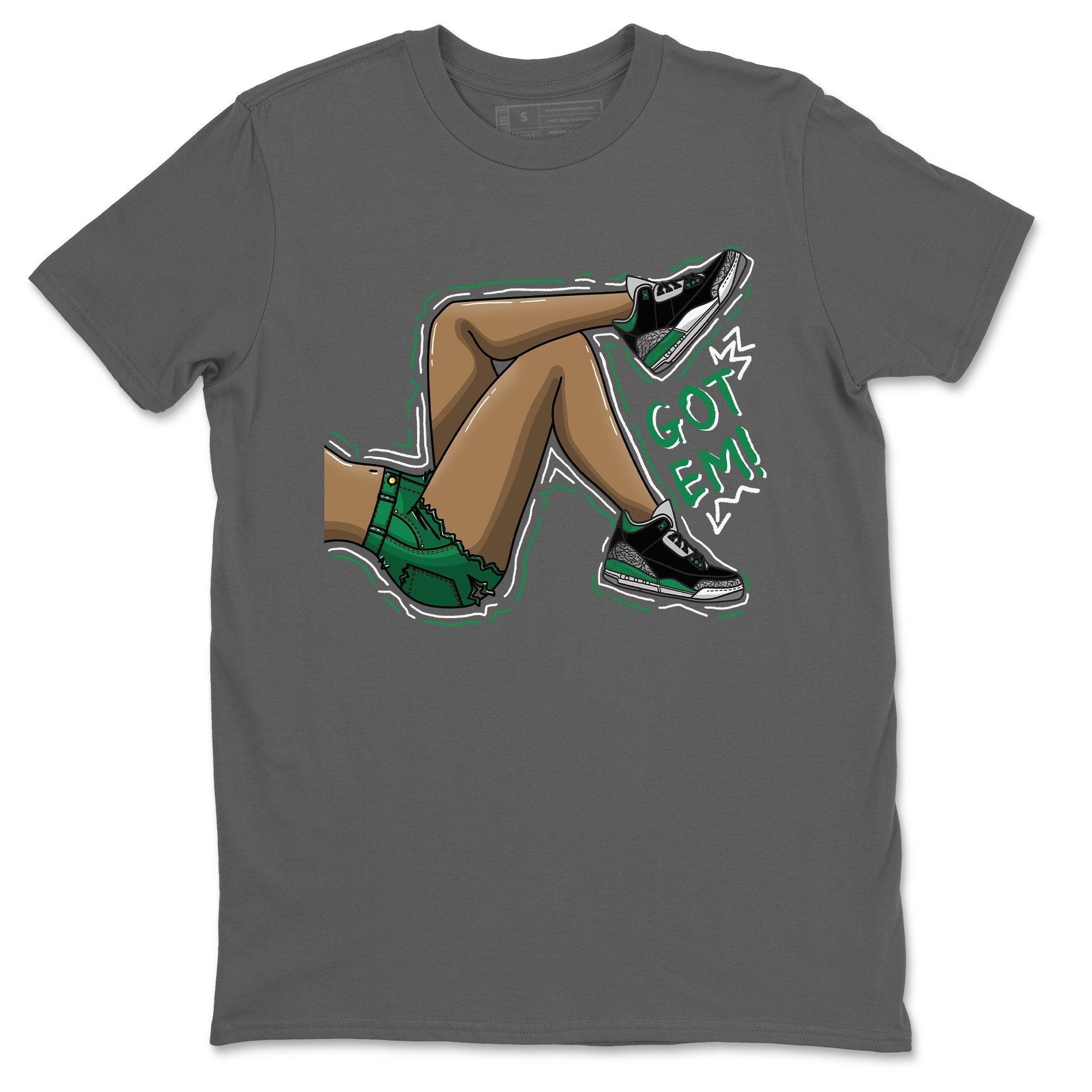 Got Em Legs Unisex Tops - Air Jordan 3 Pine Green