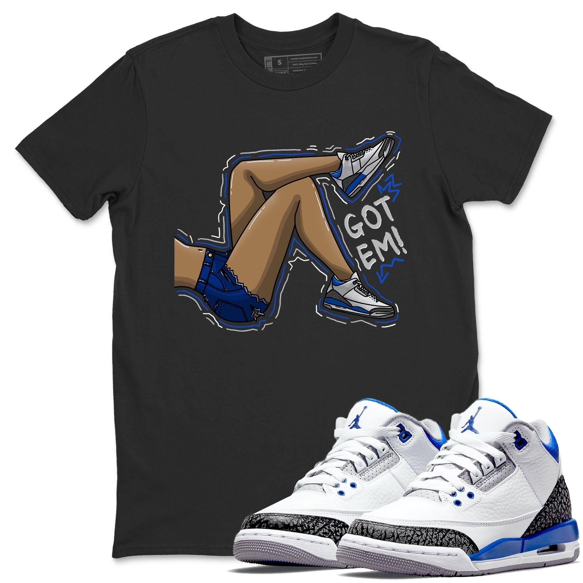 Got Em Legs Unisex Tops - Air Jordan 3 Racer Blue