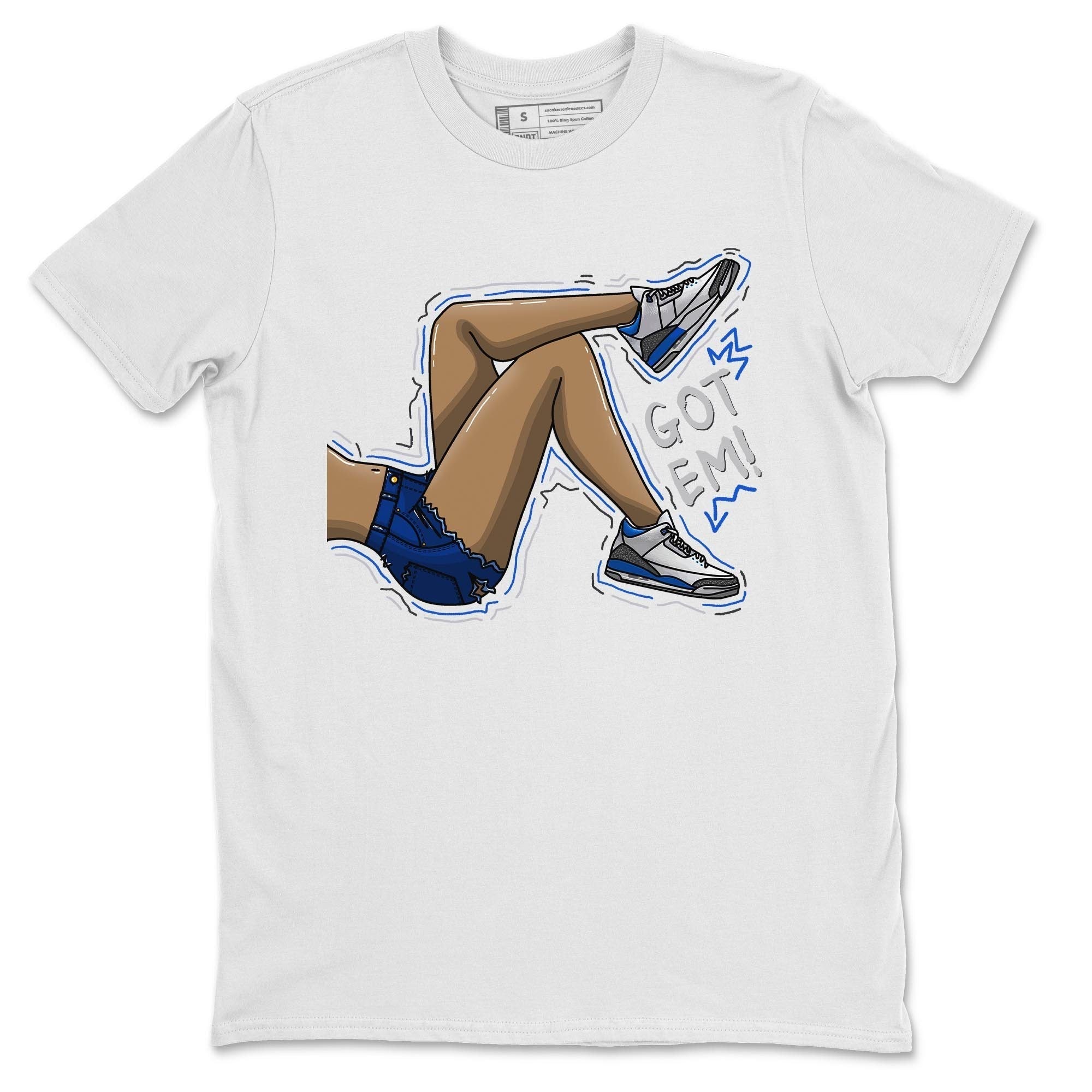Got Em Legs Unisex Tops - Air Jordan 3 Racer Blue