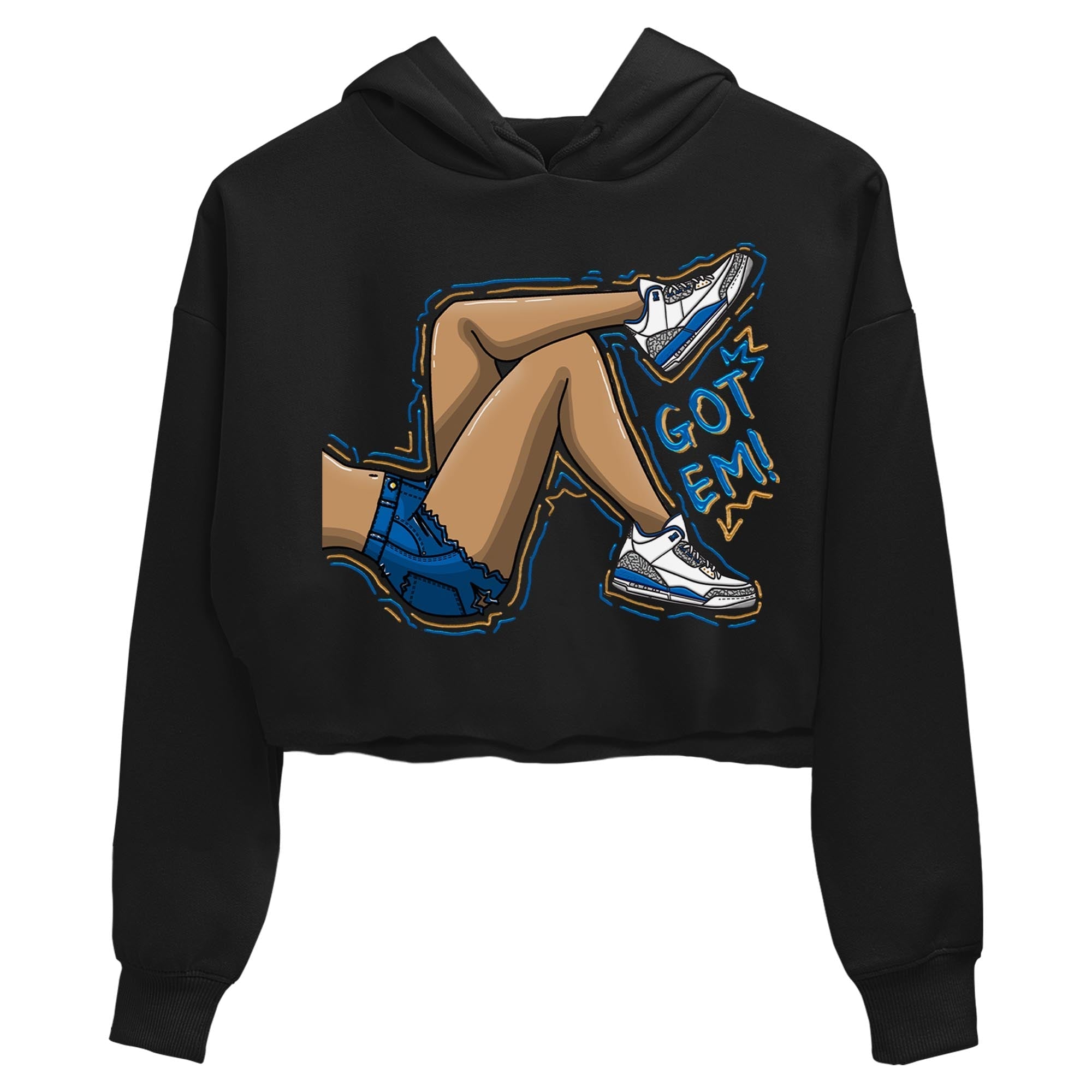Got Em Legs Women's Tops - Air Jordan 3 Wizards