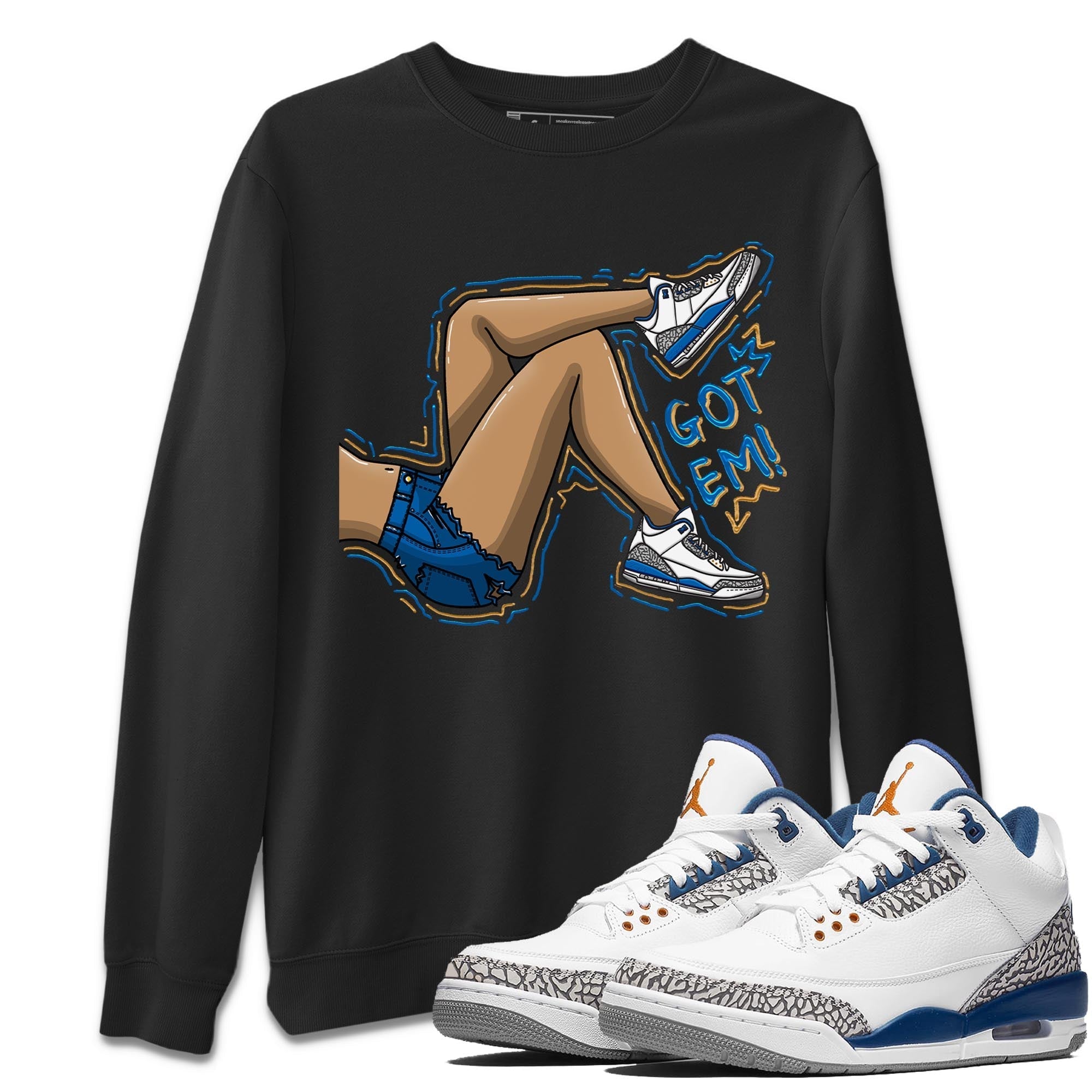 Got Em Legs Unisex Tops - Air Jordan 3 Wizards