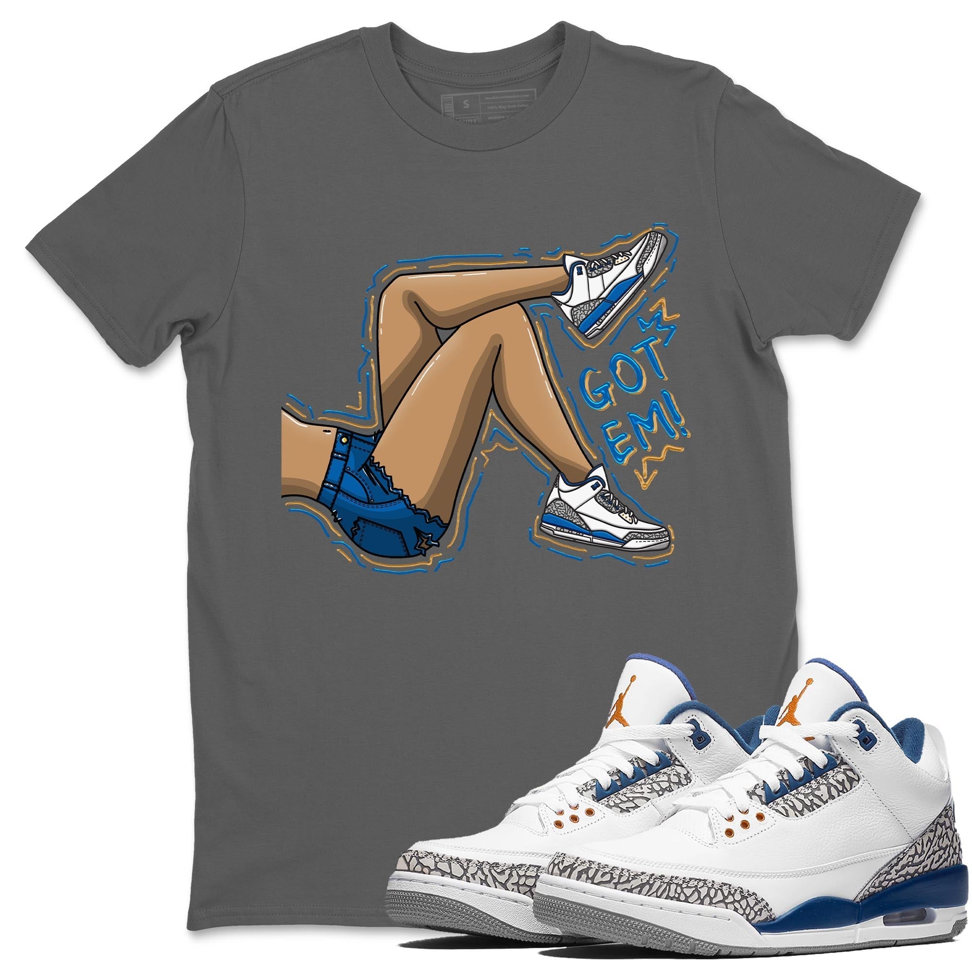 Got Em Legs Unisex Tops - Air Jordan 3 Wizards