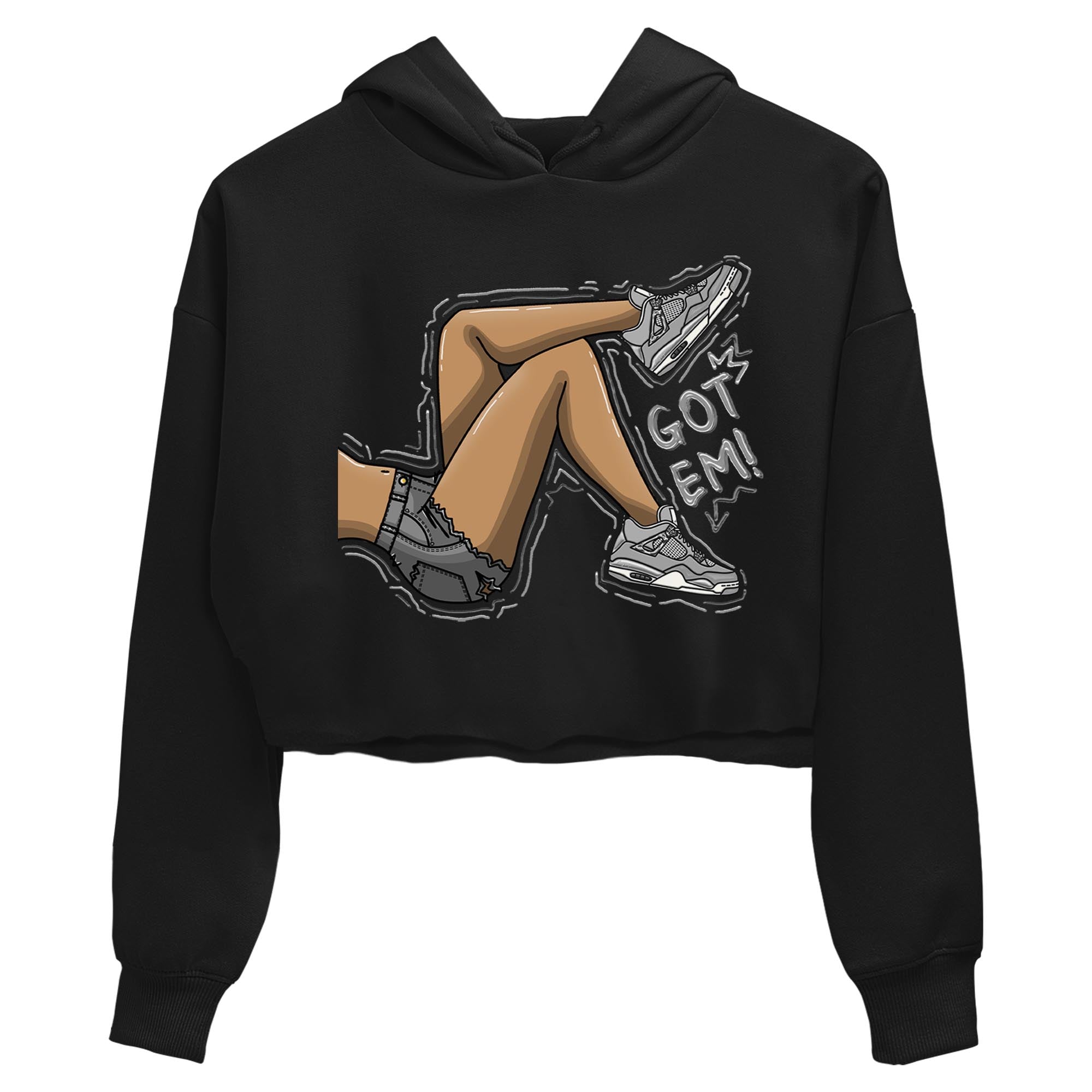 Got Em Legs snkmatch Women's Top - Air Jordan 4 Frozen Moments