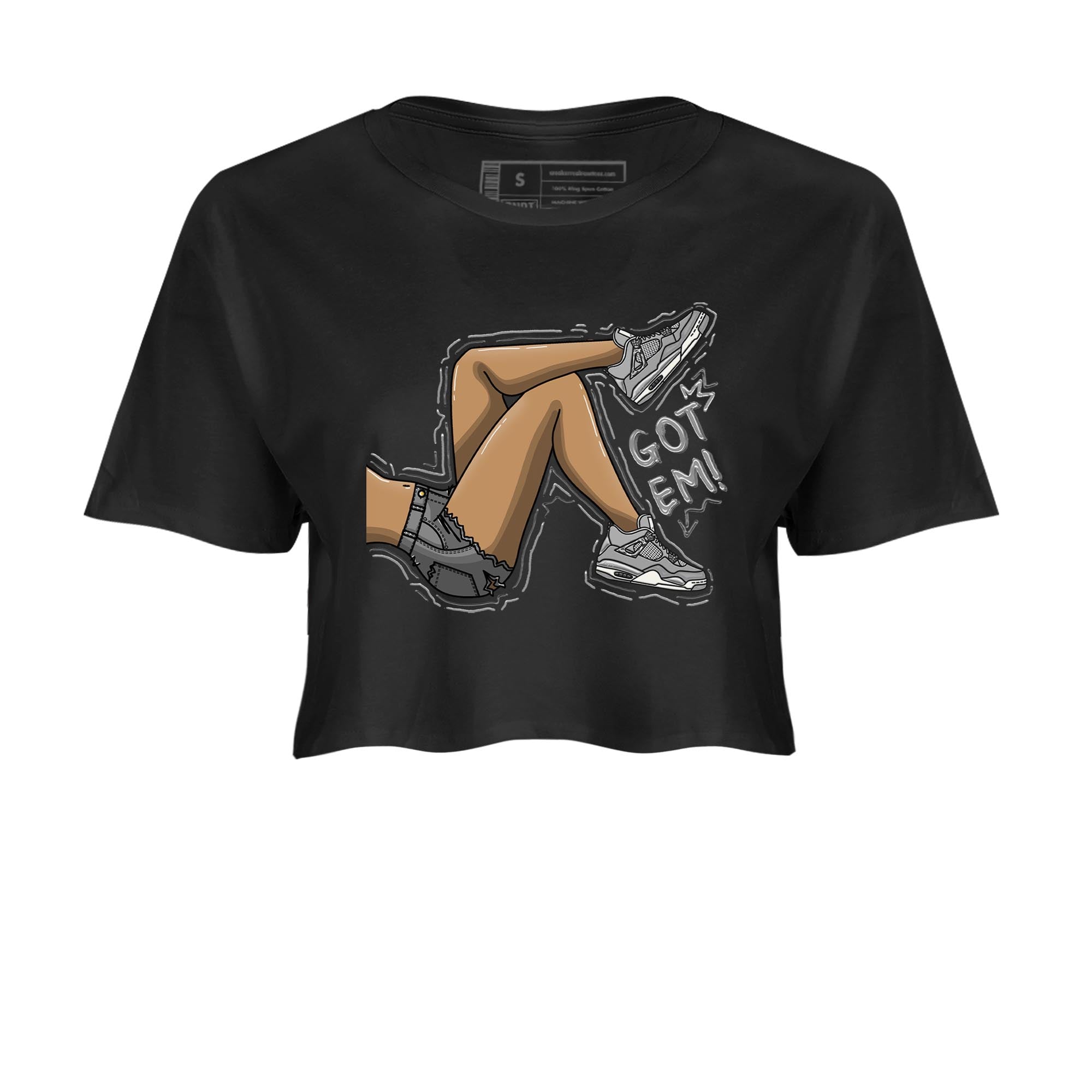 Got Em Legs snkmatch Women's Top - Air Jordan 4 Frozen Moments