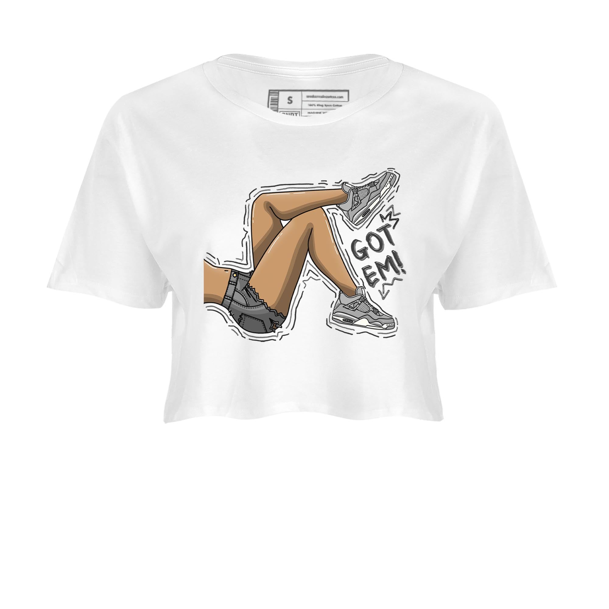 Got Em Legs snkmatch Women's Top - Air Jordan 4 Frozen Moments