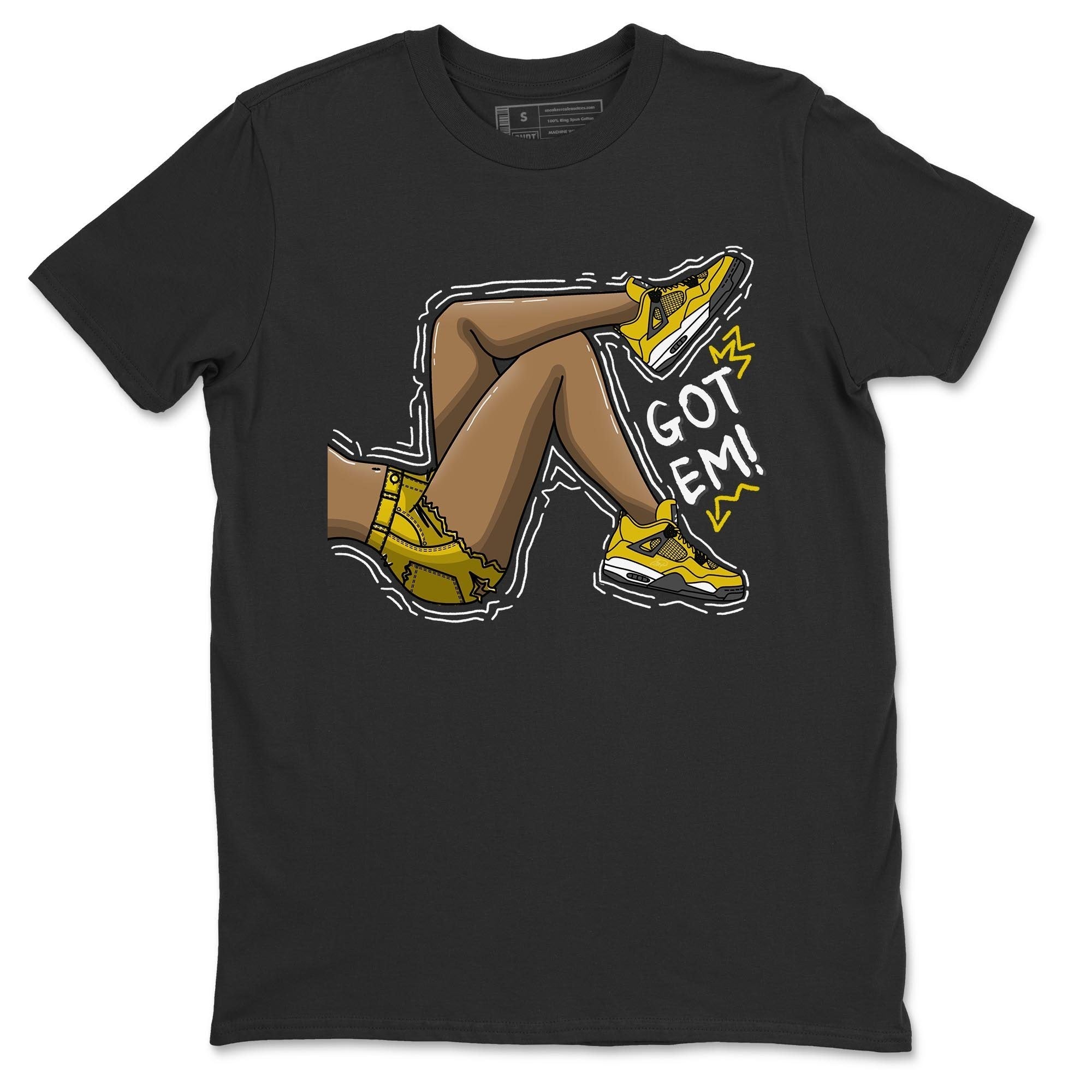 Got Em Legs Unisex Tops - Air Jordan 4 Lightning
