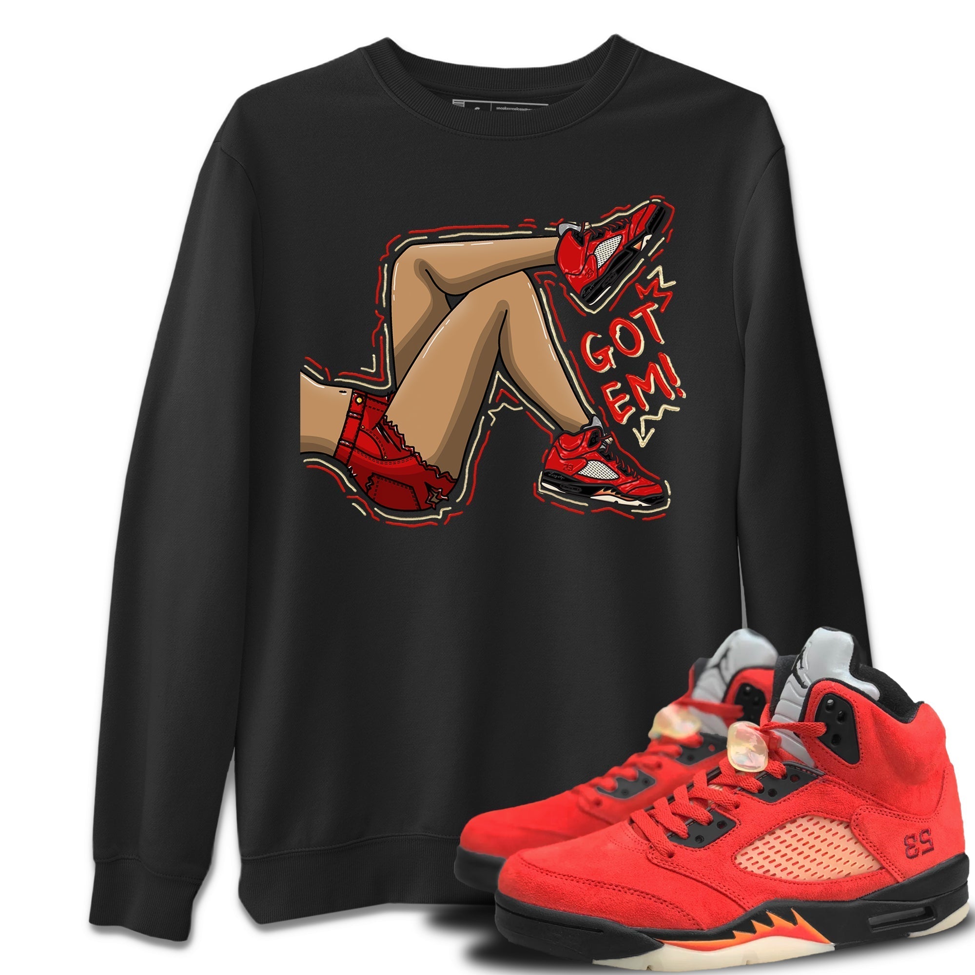 Got Em Legs Unisex Tops - Air Jordan 5 Mars For Her