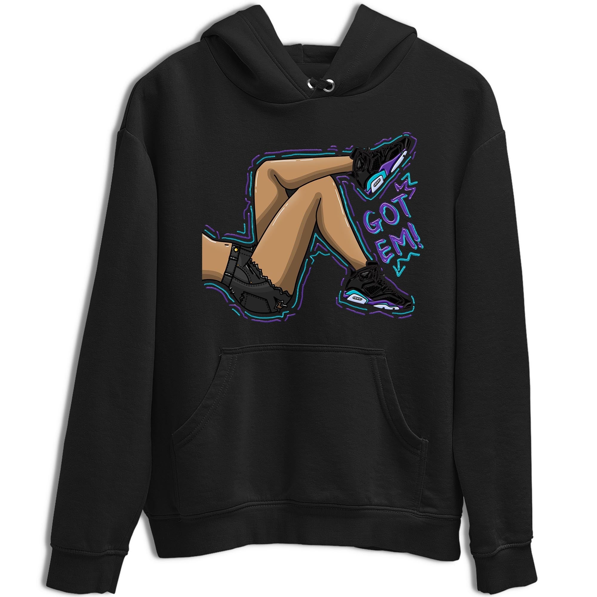 Got Em Legs snkmatch Tee - Air Jordan 6 Aqua