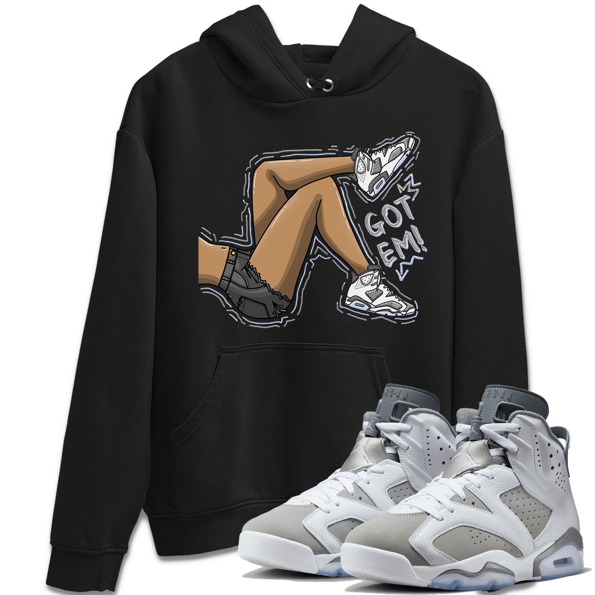 Got Em Legs Unisex Tops - Air Jordan 6 Cool Grey