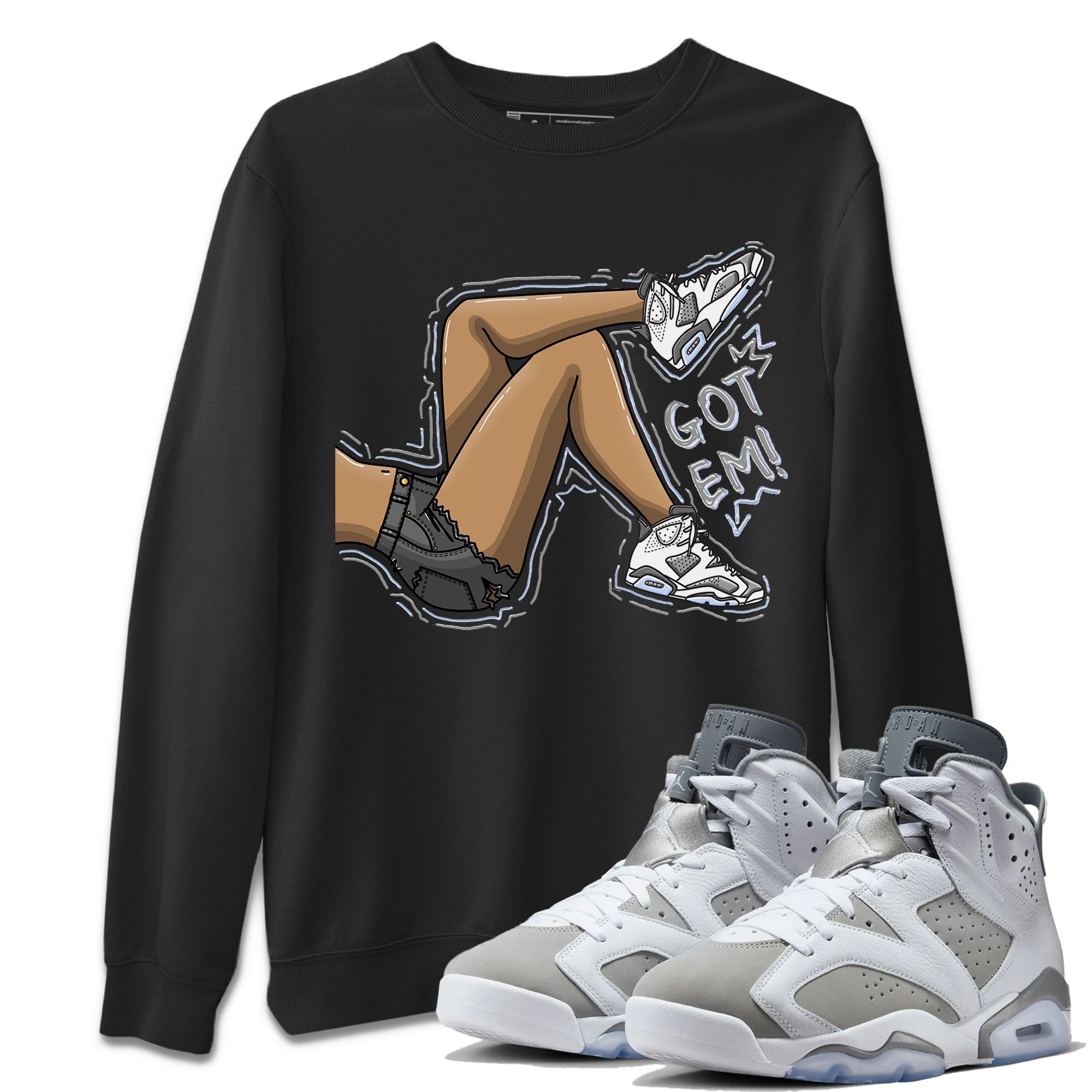 Got Em Legs Unisex Tops - Air Jordan 6 Cool Grey