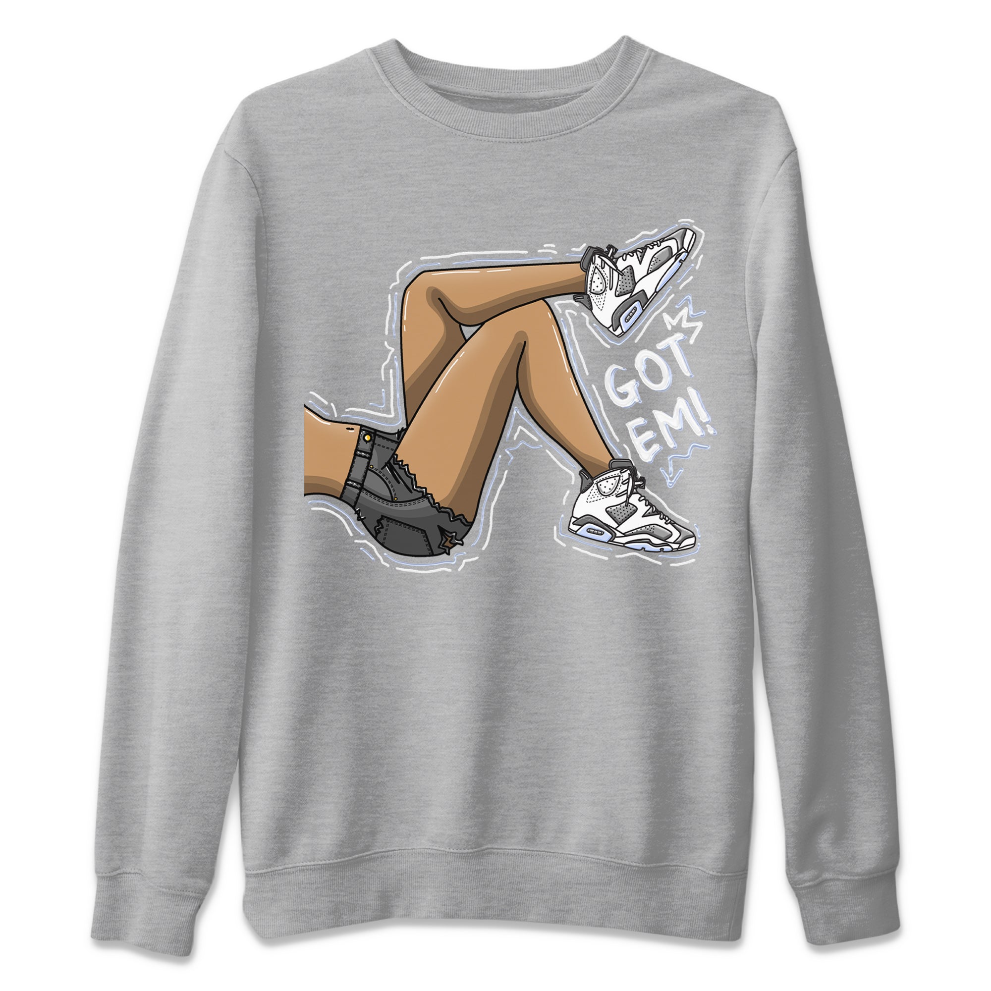 Got Em Legs Unisex Tops - Air Jordan 6 Cool Grey