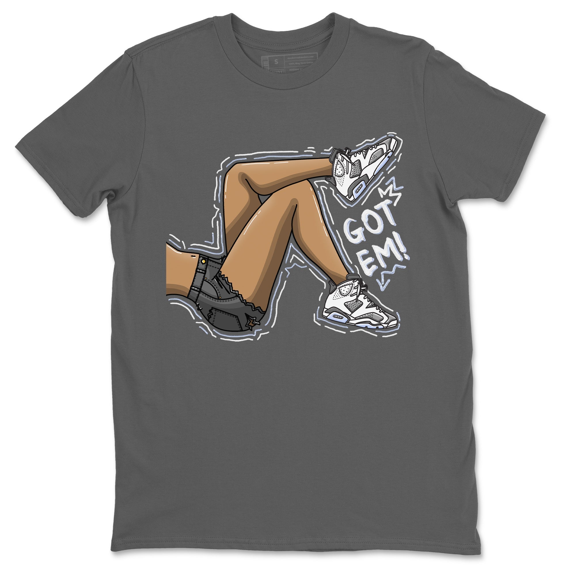 Got Em Legs Unisex Tops - Air Jordan 6 Cool Grey