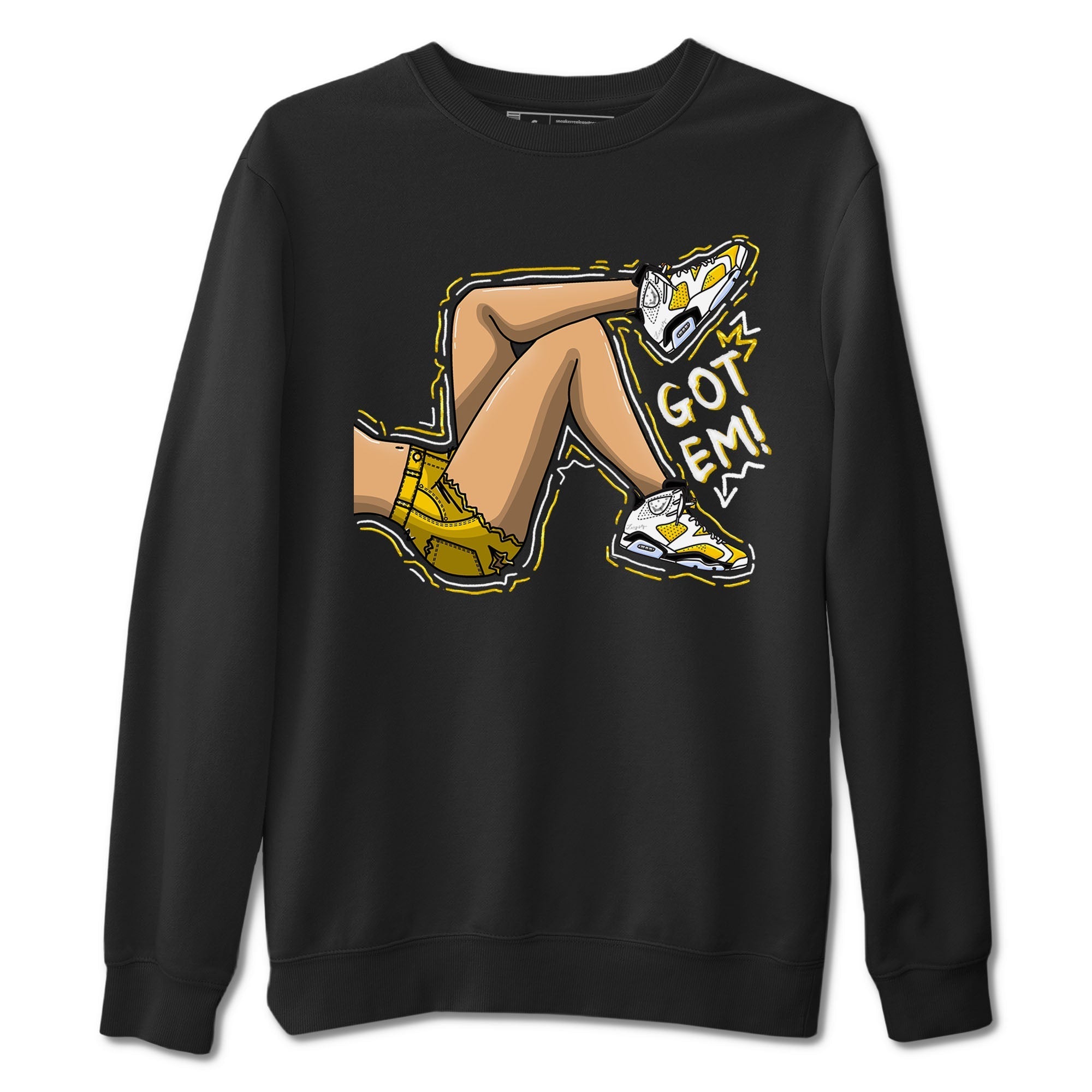 Got Em Legs snkmatch Tees - Air Jordan 6 Yellow Ochre