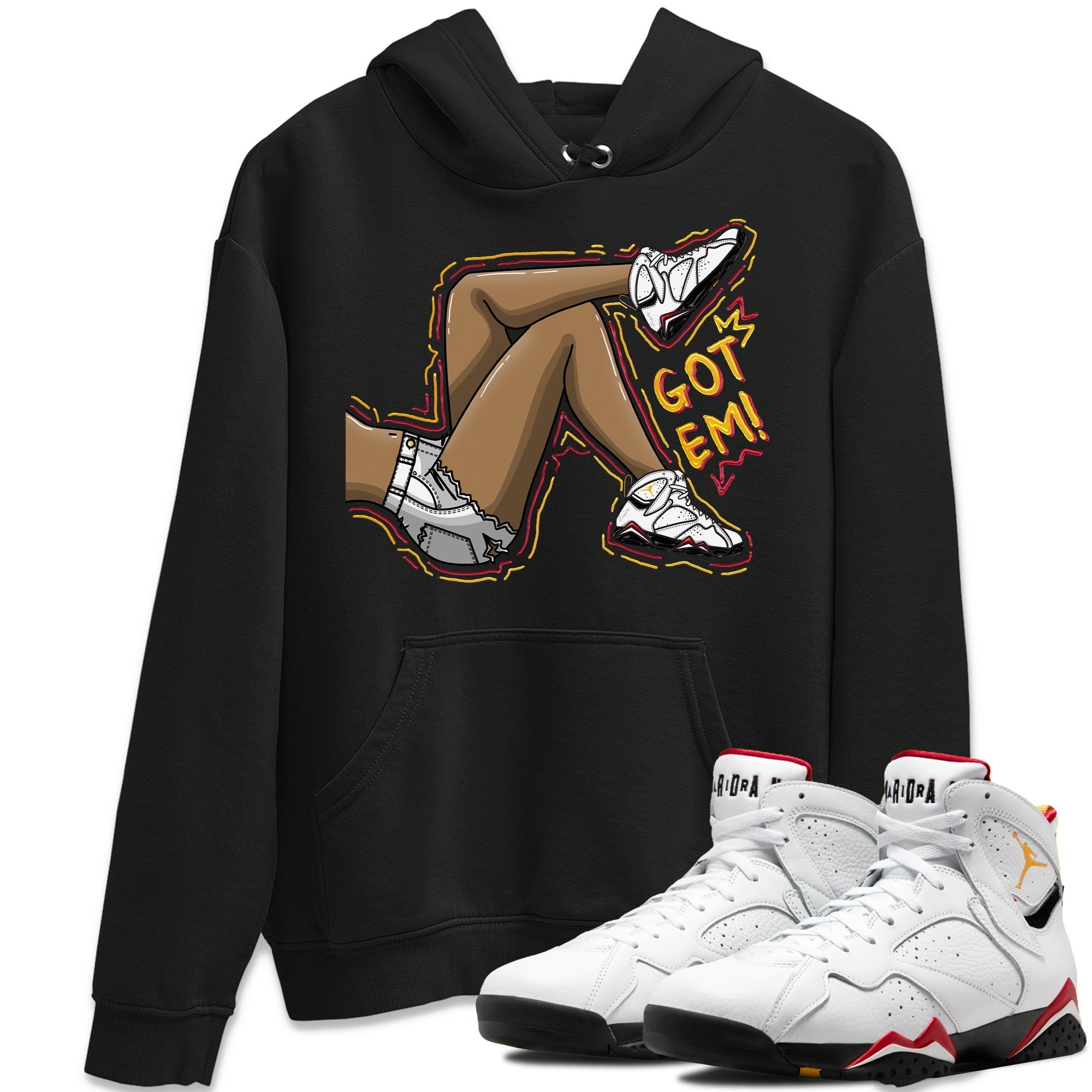 Got Em Legs Unisex Tops - Air Jordan 7 Cardinal