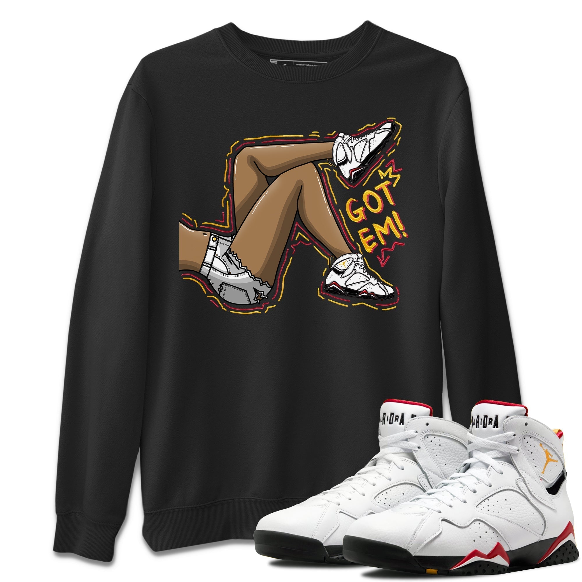 Got Em Legs Unisex Tops - Air Jordan 7 Cardinal