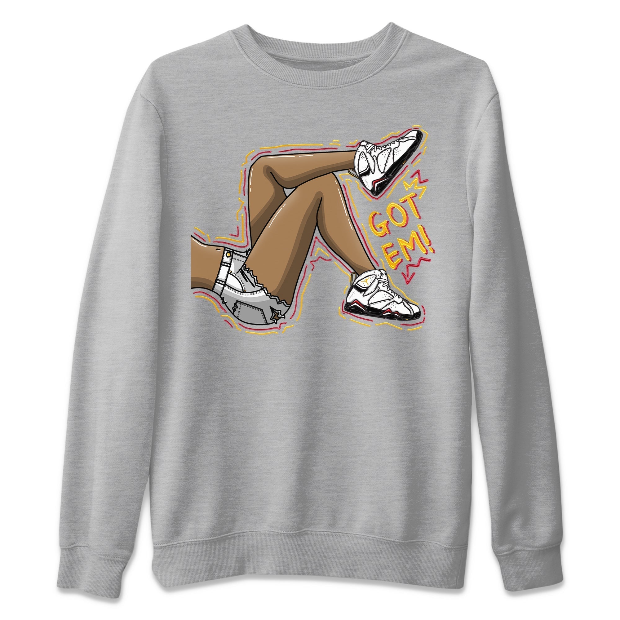 Got Em Legs Unisex Tops - Air Jordan 7 Cardinal