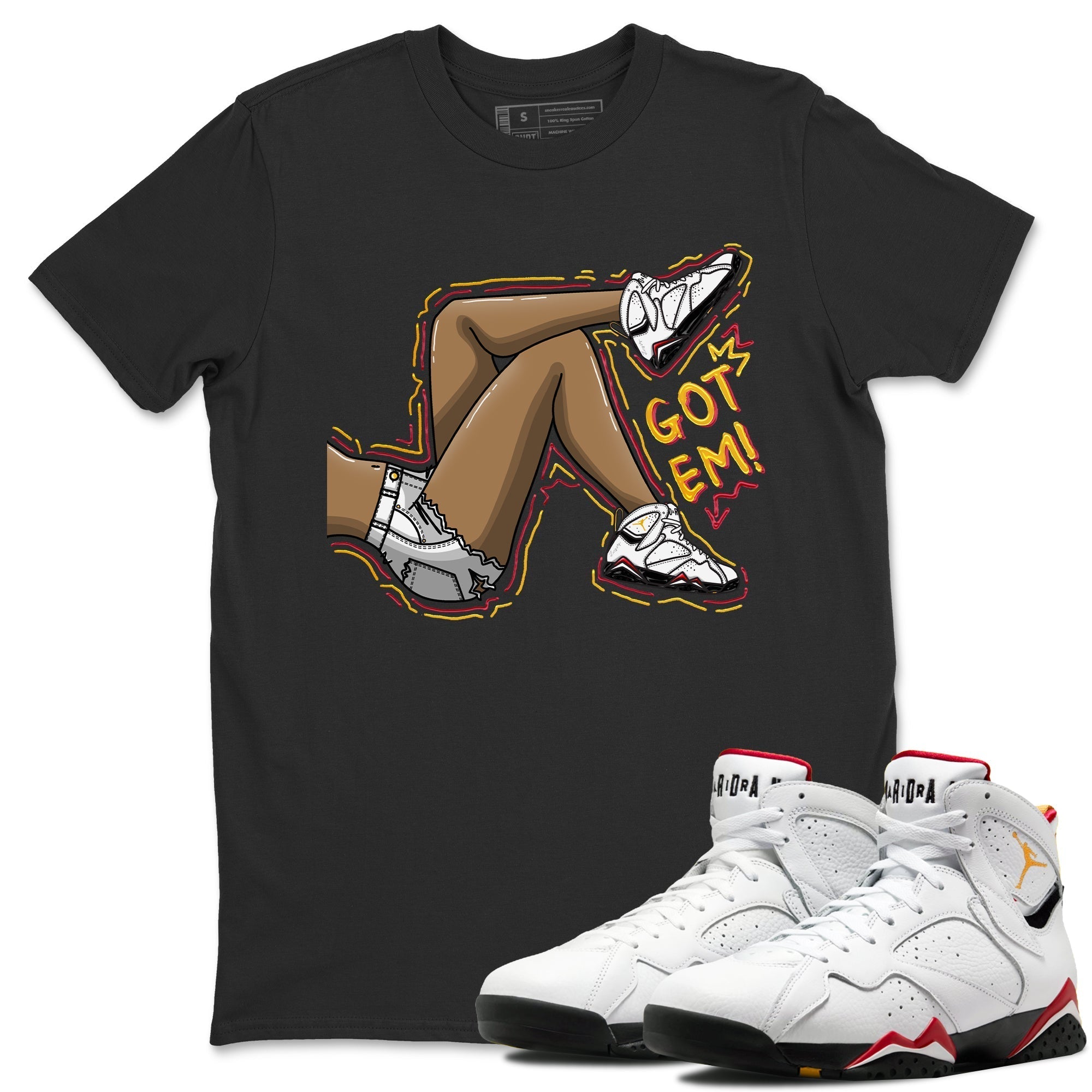Got Em Legs Unisex Tops - Air Jordan 7 Cardinal